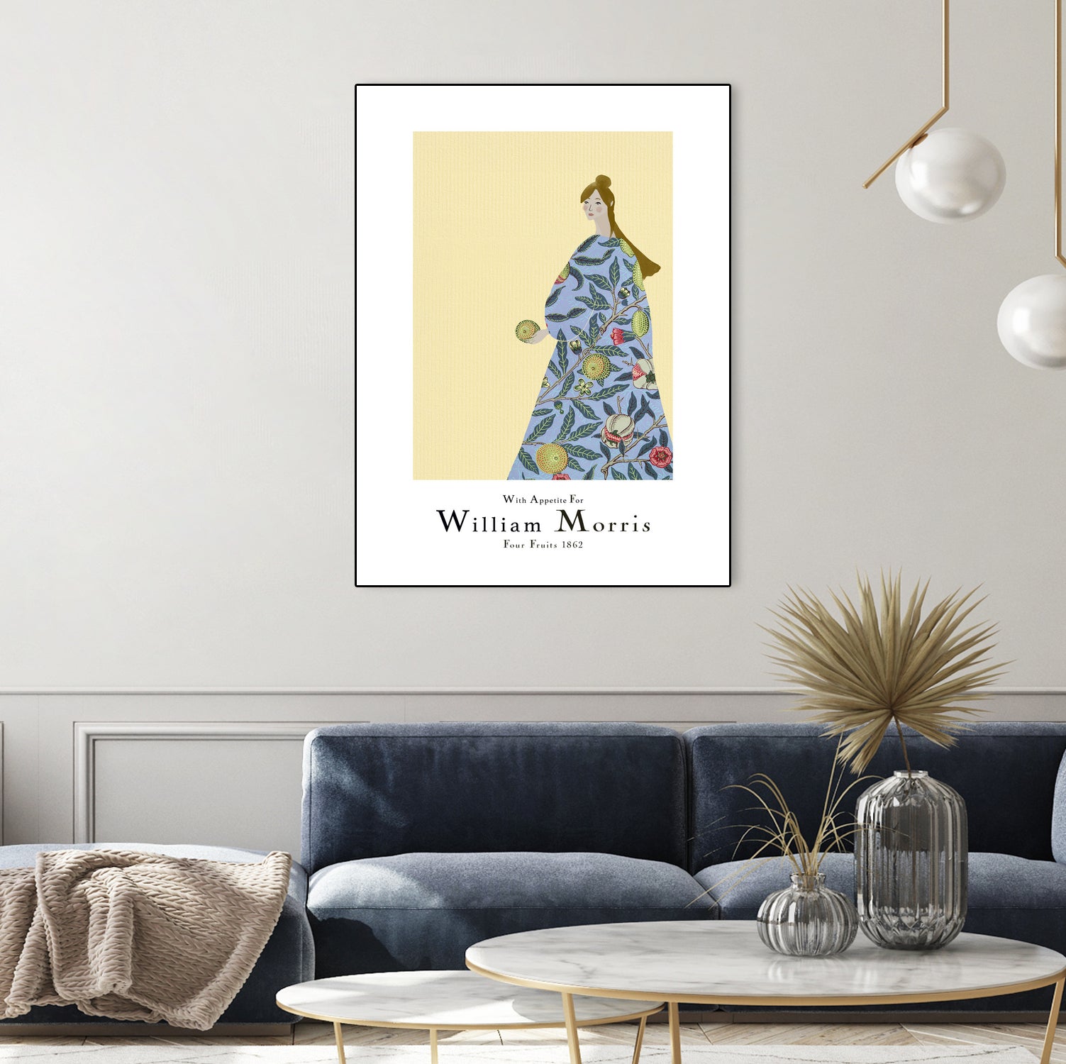 With Appetite For William Morris by Pictufy Studio on GIANT ART - morris figurative morris