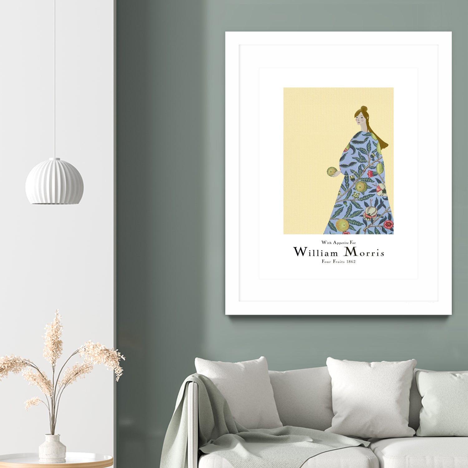 With Appetite For William Morris by Pictufy Studio on GIANT ART - morris figurative morris