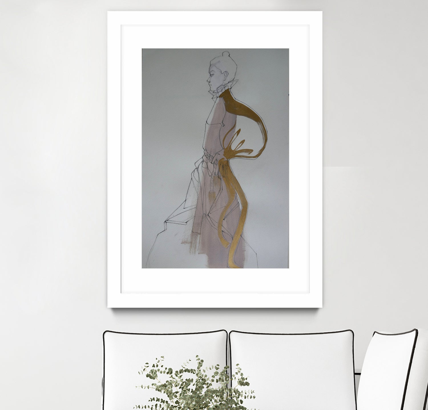 Golden Dress by Doris Schmitz on GIANT ART - 2958 photography