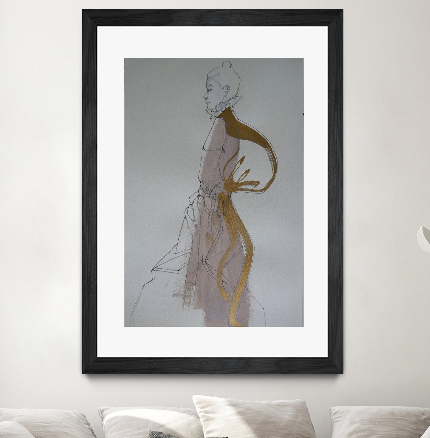 Golden Dress by Doris Schmitz on GIANT ART - 2958 photography