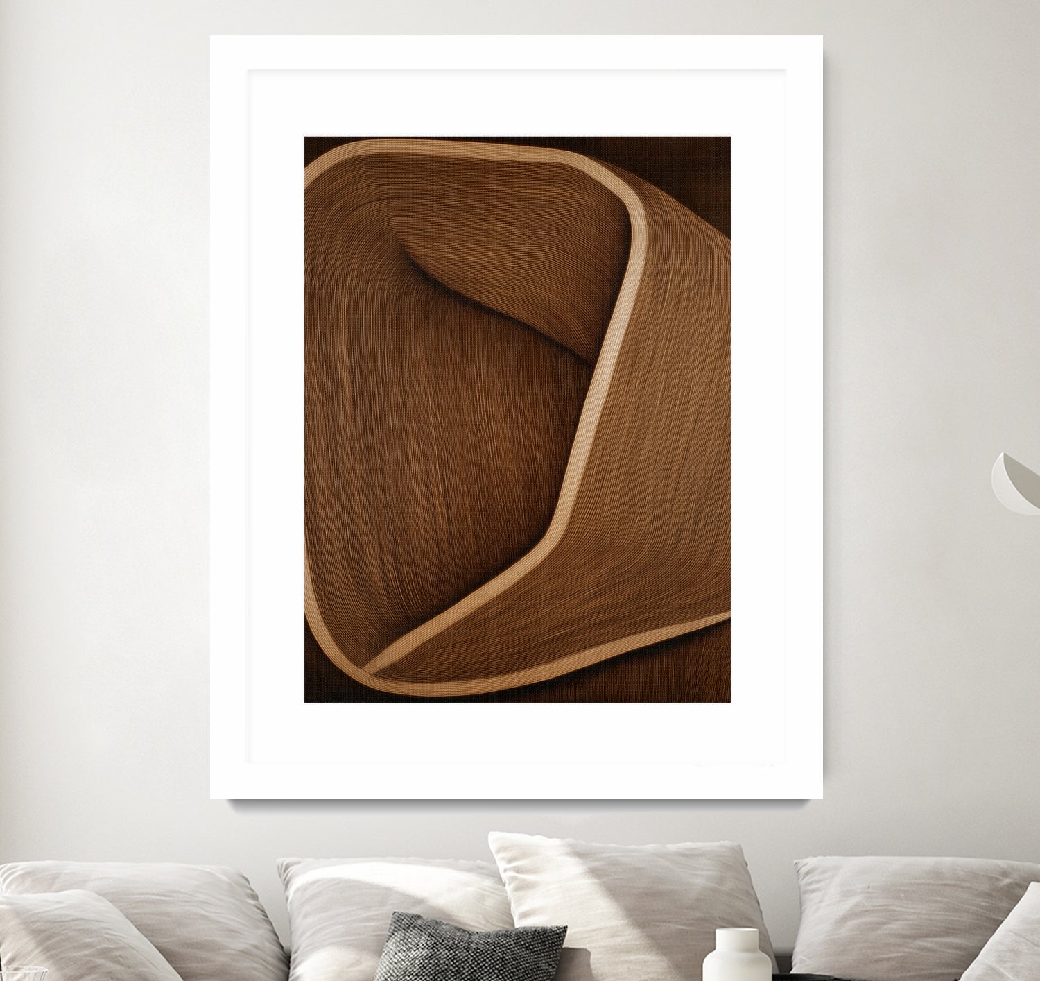 Caramel lines II by Alma on GIANT ART - 6223 photography