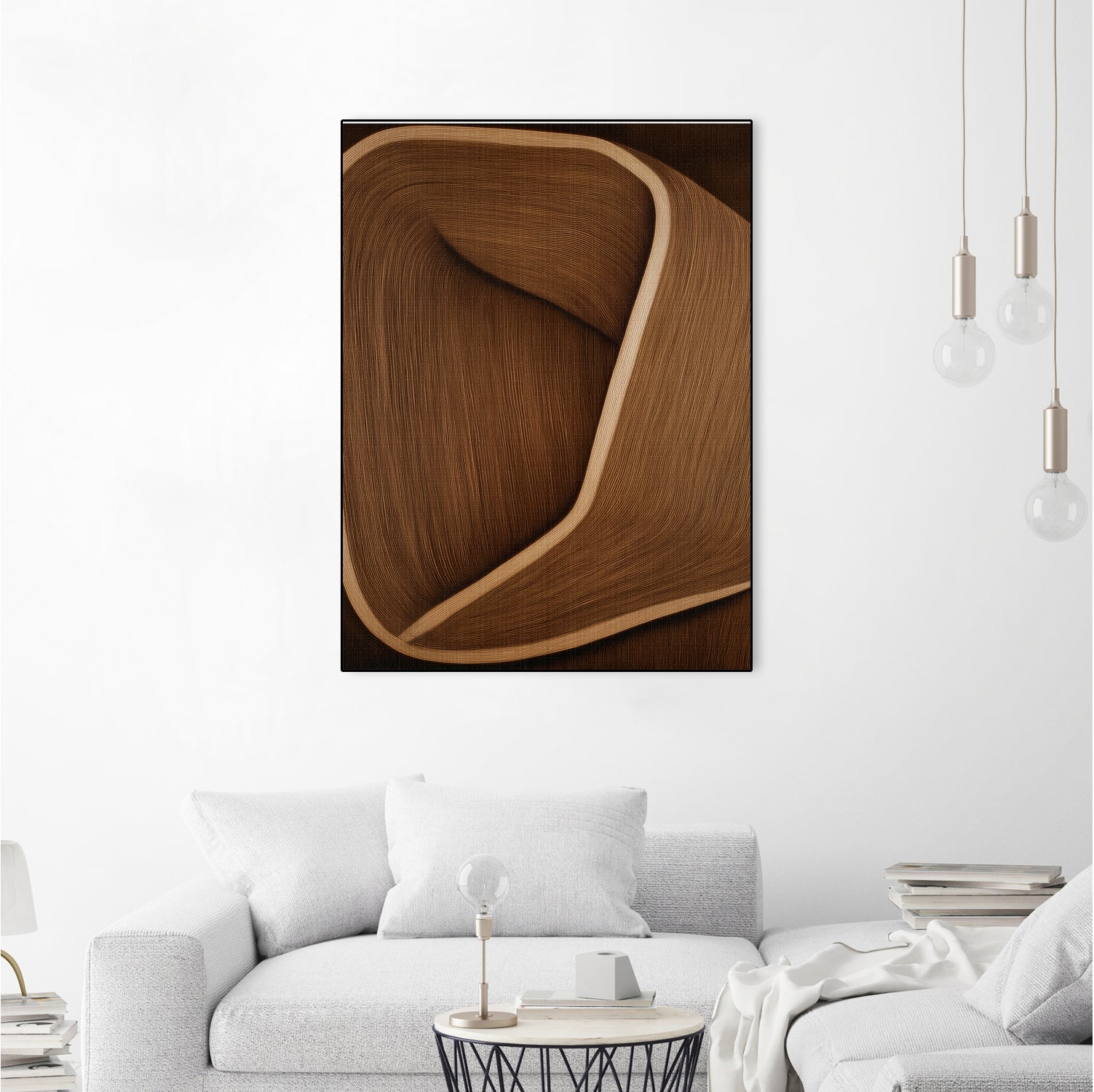 Caramel lines II by Alma on GIANT ART - 6223 photography