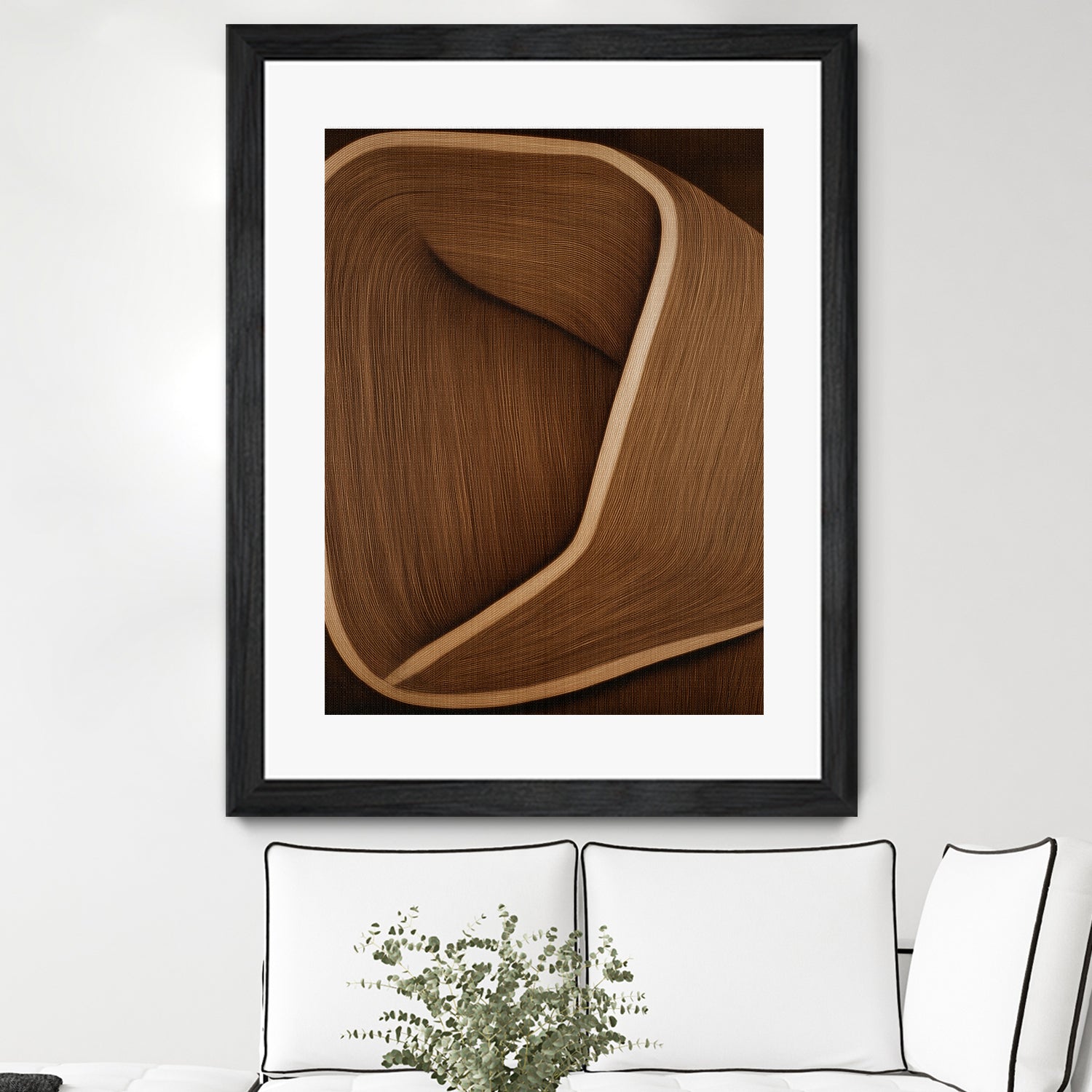 Caramel lines II by Alma on GIANT ART - 6223 photography