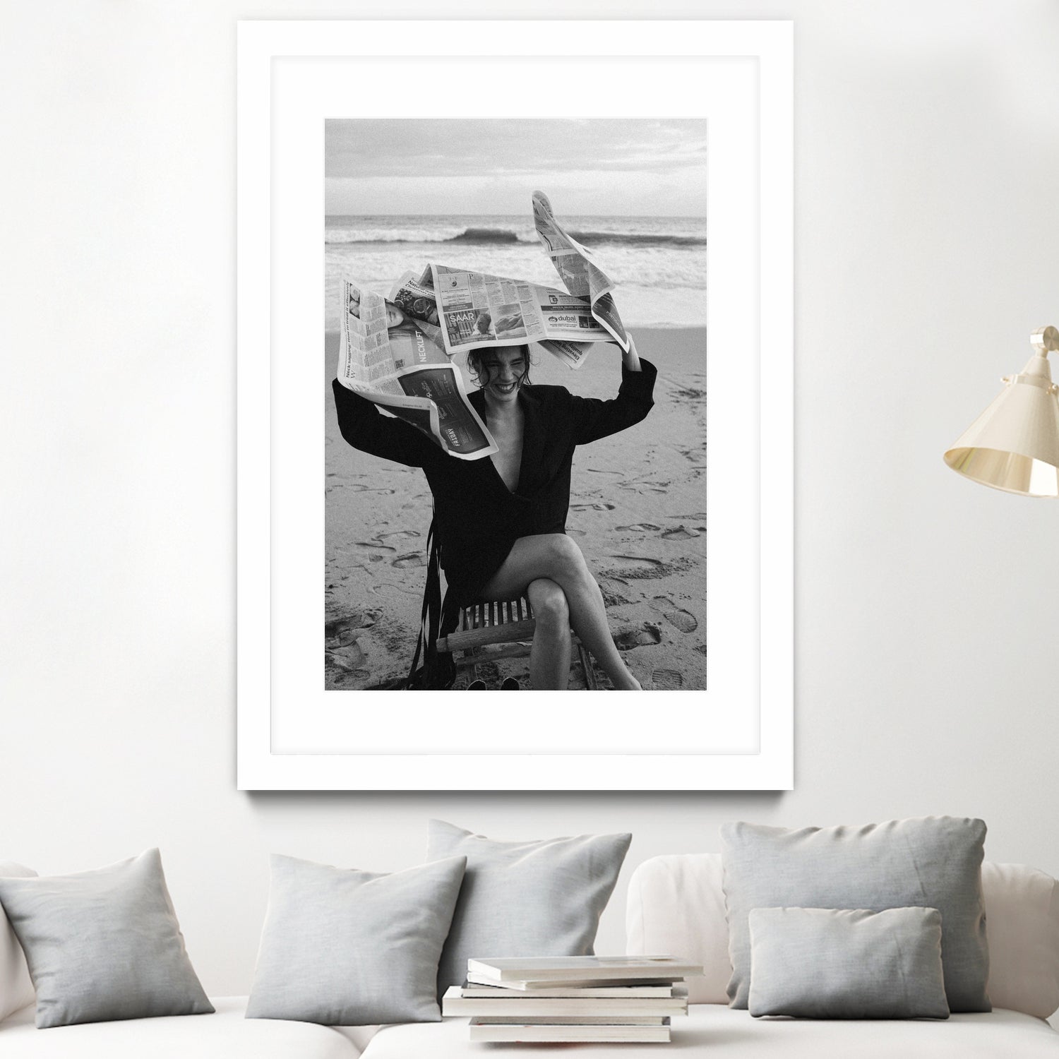 ALEX by Samuel Sleziak on GIANT ART - woman black and white woman