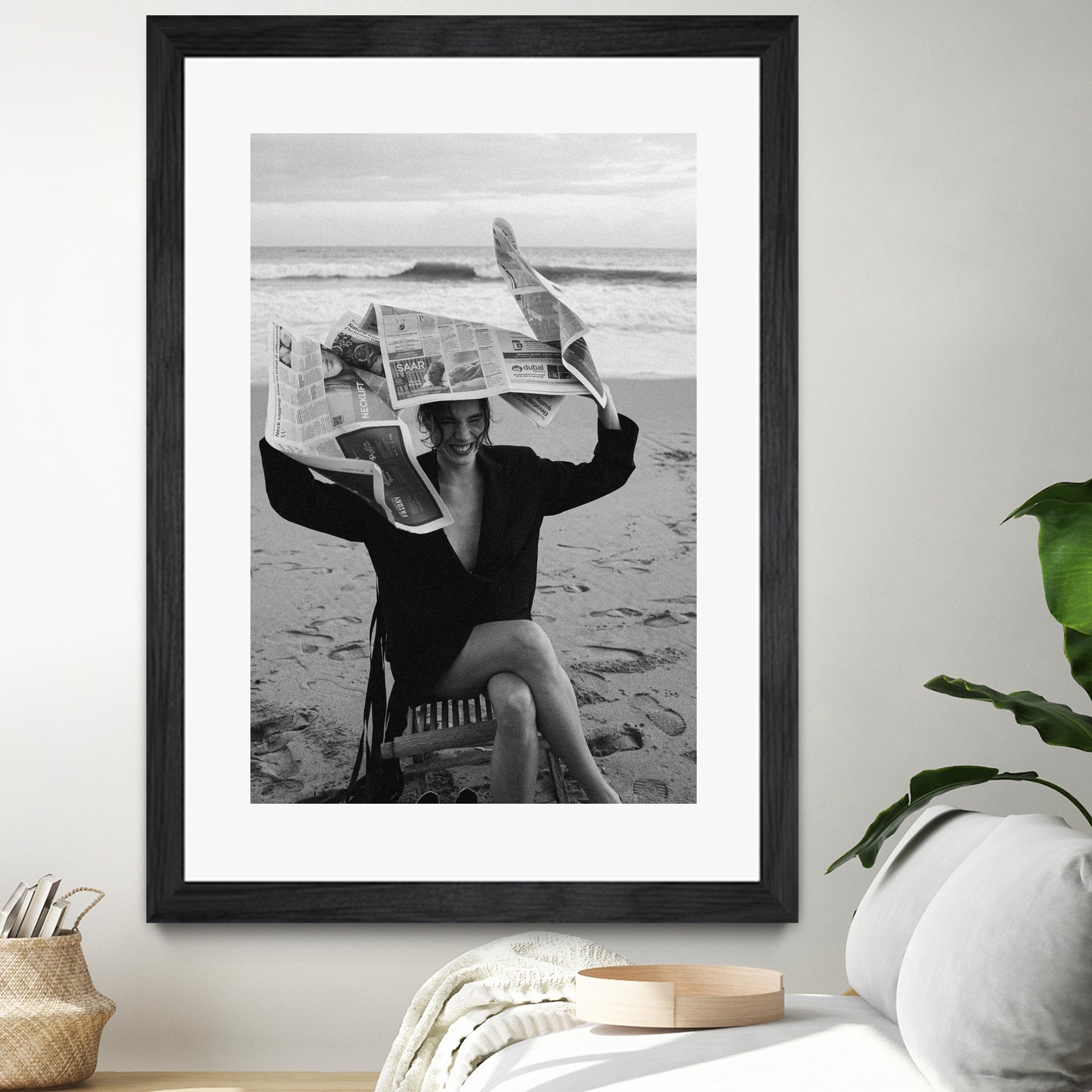 ALEX by Samuel Sleziak on GIANT ART - woman black and white woman