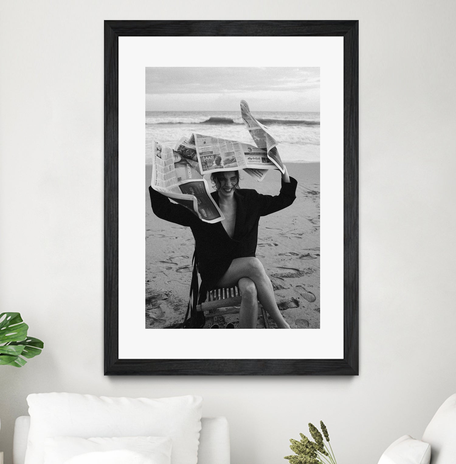 ALEX by Samuel Sleziak on GIANT ART - woman black and white woman