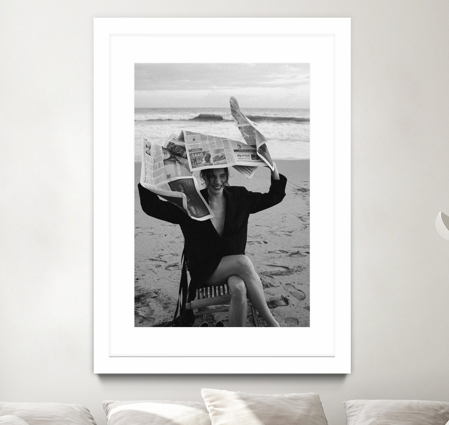 ALEX by Samuel Sleziak on GIANT ART - woman black and white woman