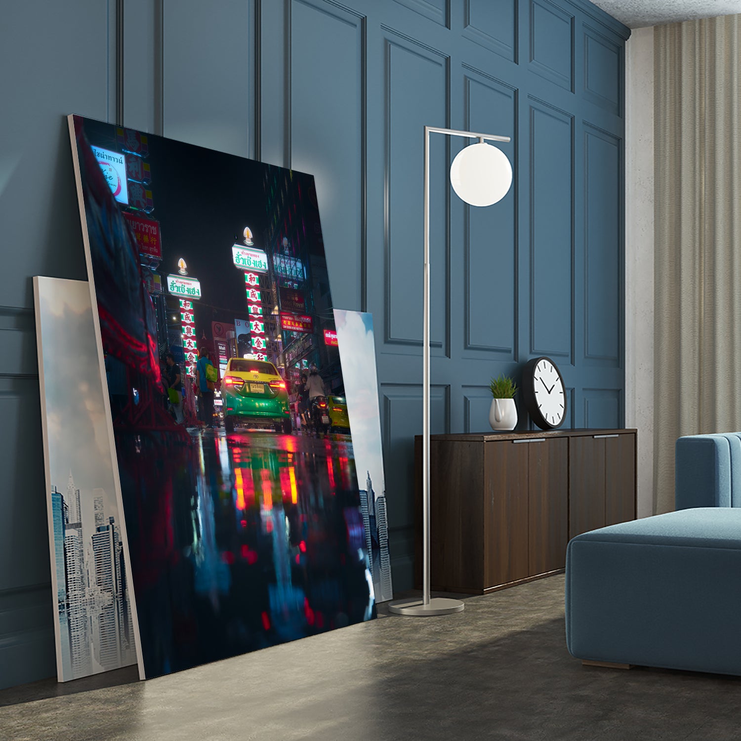 Bangkok from Shadows by Javier de la on GIANT ART - photography