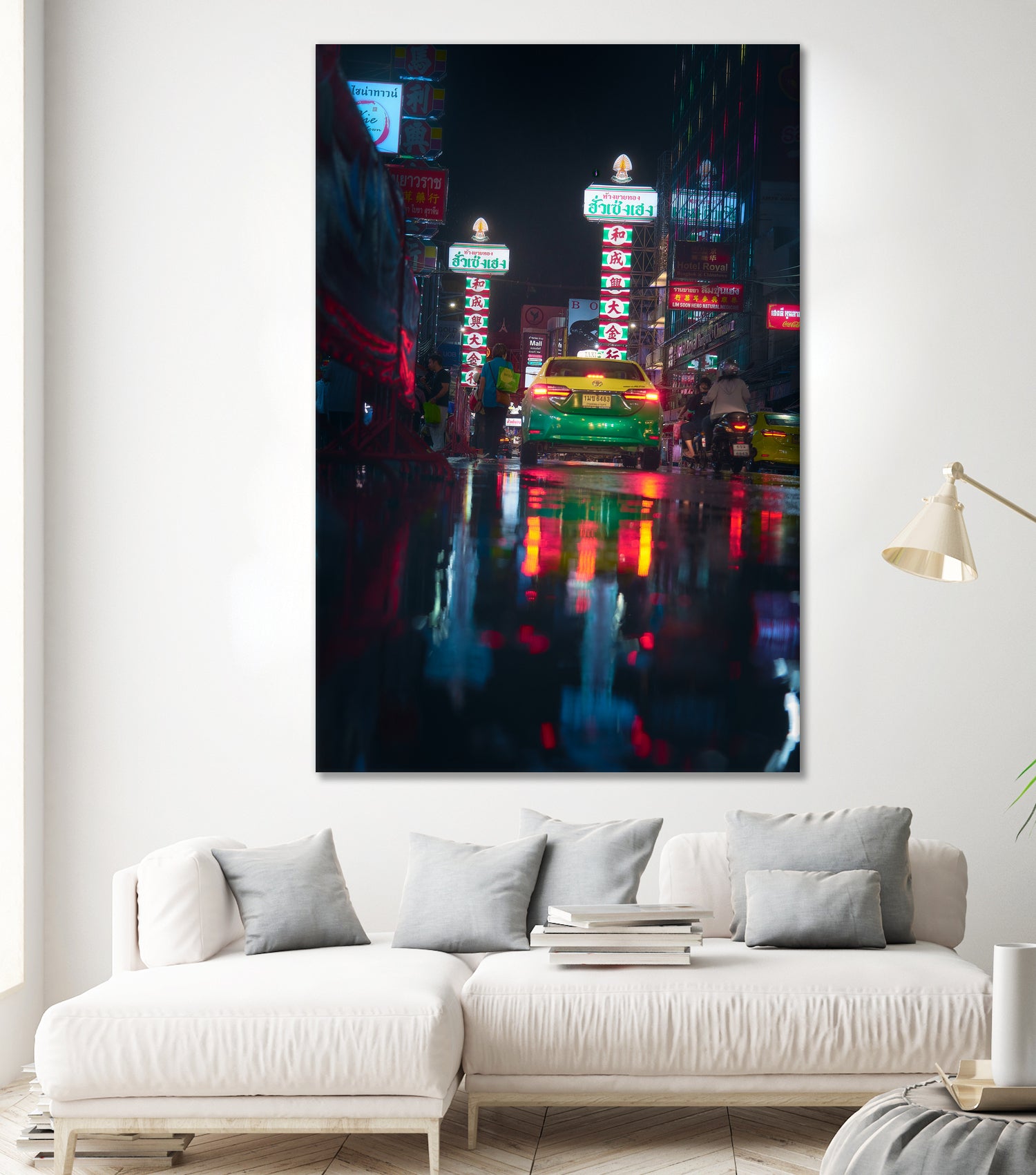 Bangkok from Shadows by Javier de la on GIANT ART - photography