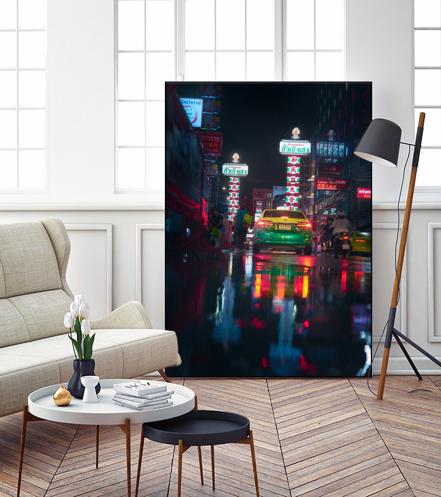 Bangkok from Shadows by Javier de la on GIANT ART - photography