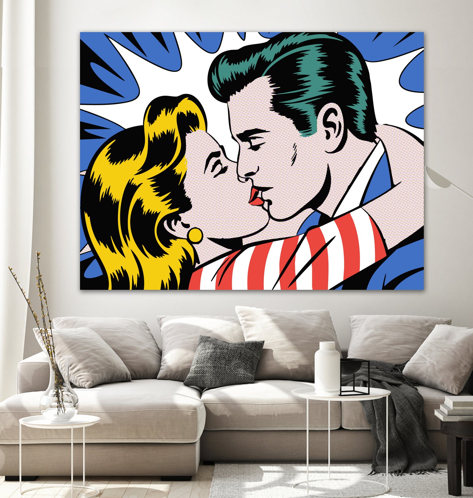 Welcome Home Darling by Andreas Magnusson on GIANT ART - illustration love