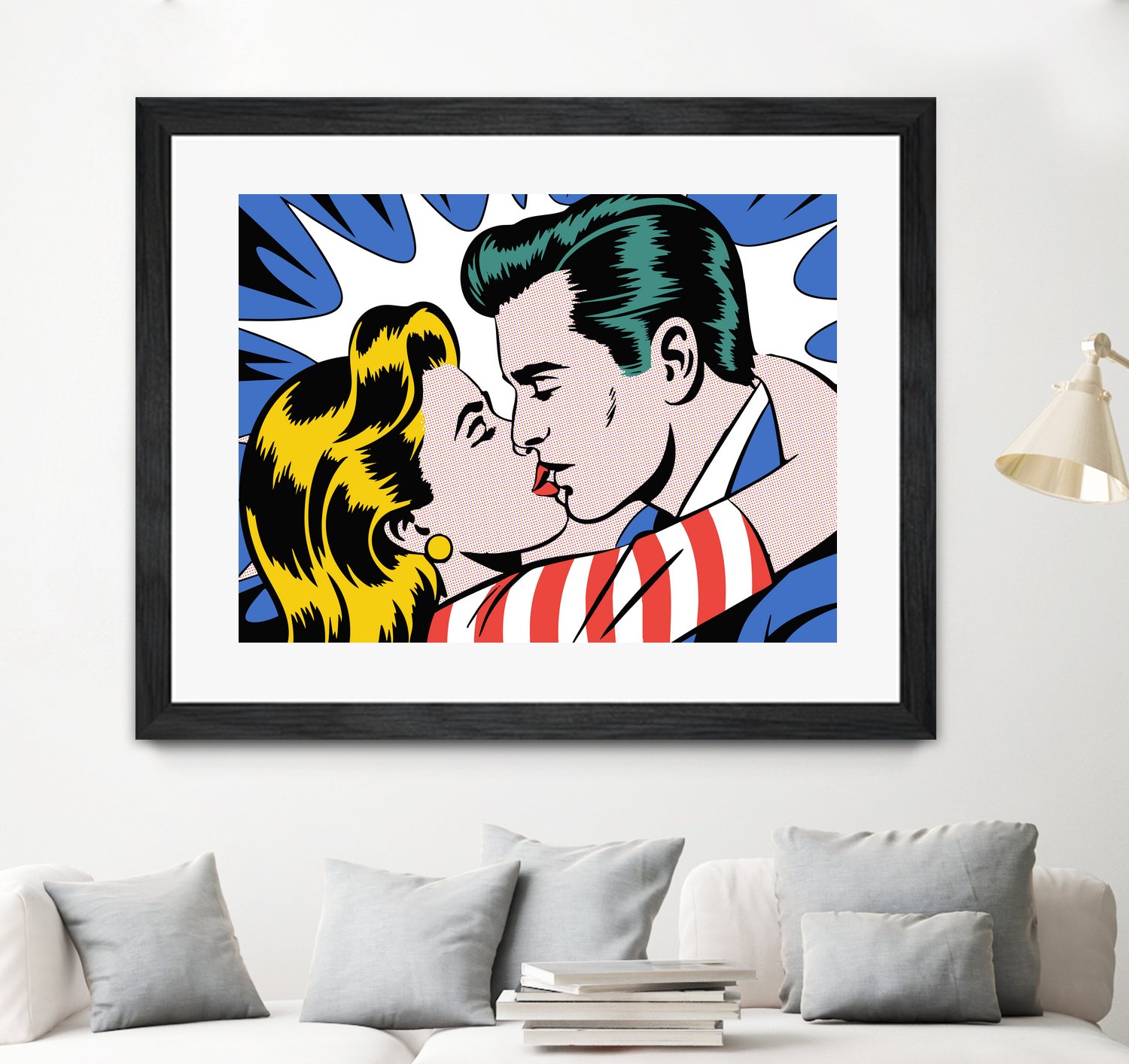 Welcome Home Darling by Andreas Magnusson on GIANT ART - illustration love