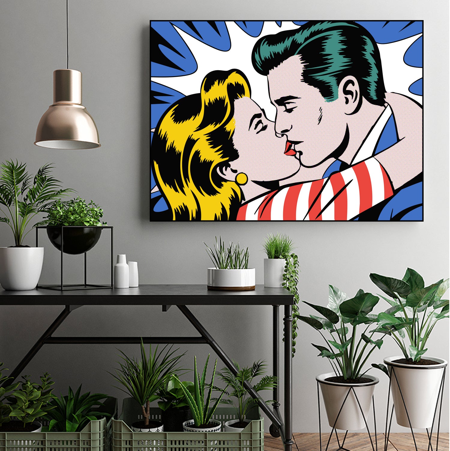 Welcome Home Darling by Andreas Magnusson on GIANT ART - illustration love