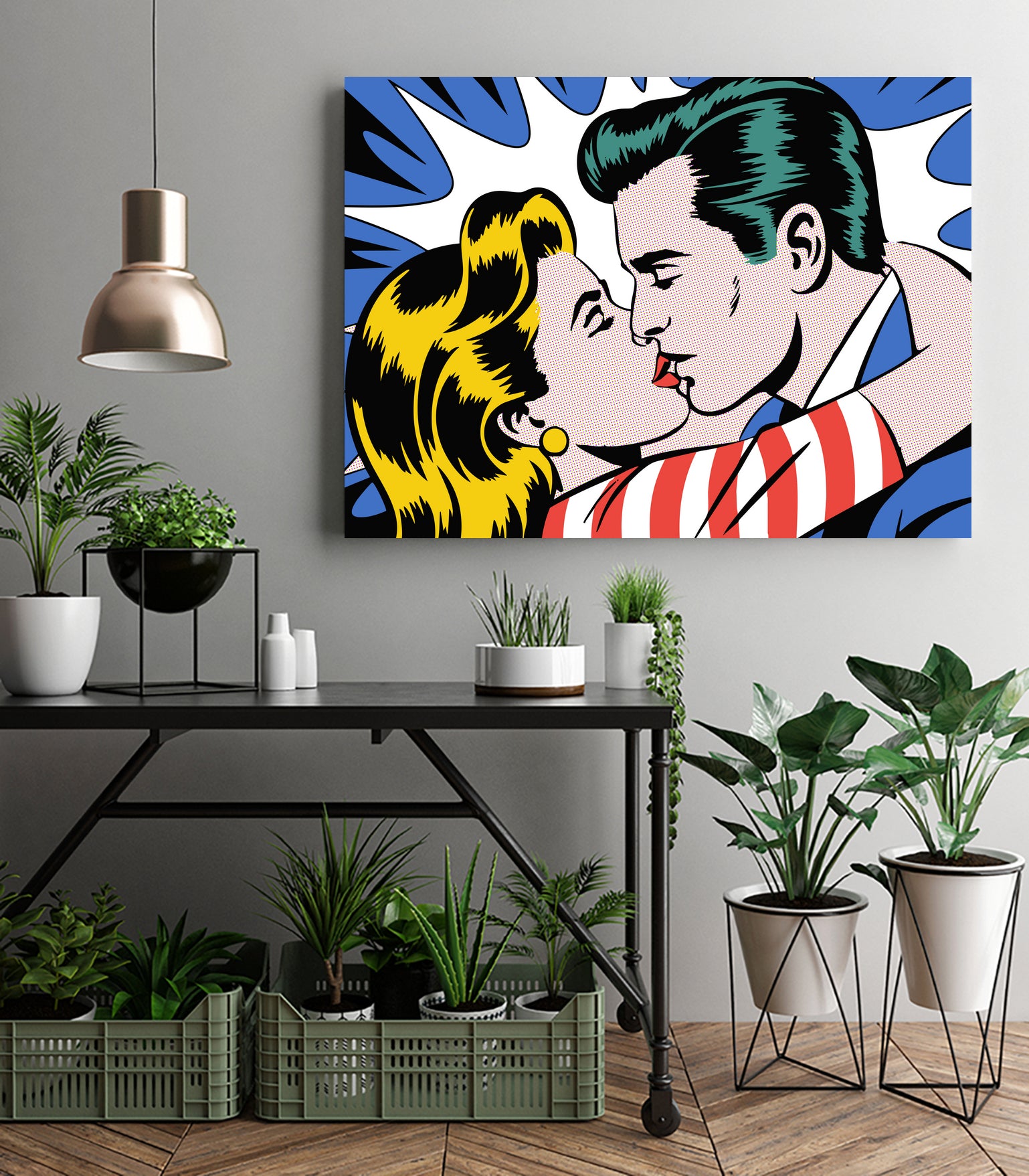 Welcome Home Darling by Andreas Magnusson on GIANT ART - illustration love