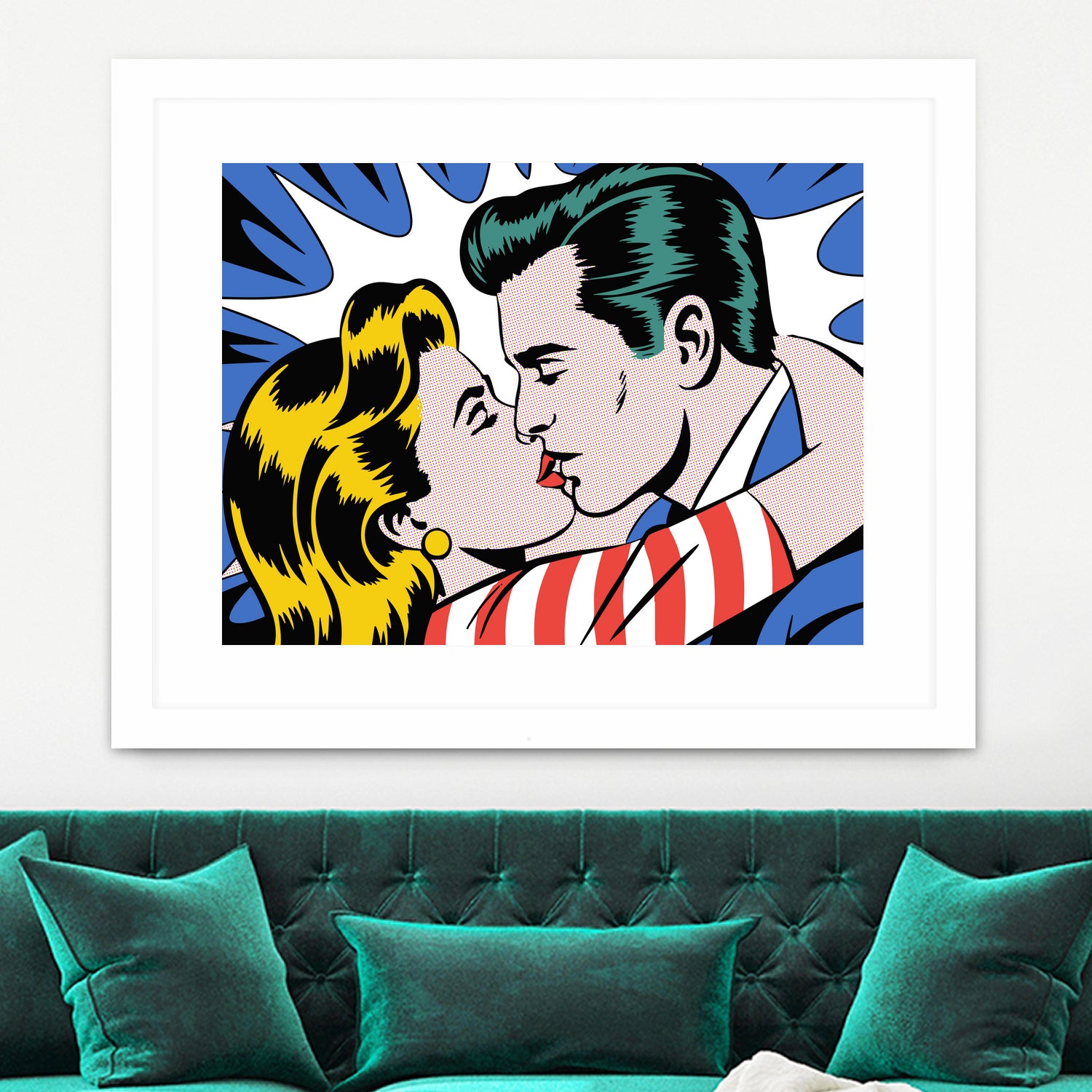 Welcome Home Darling by Andreas Magnusson on GIANT ART - illustration love