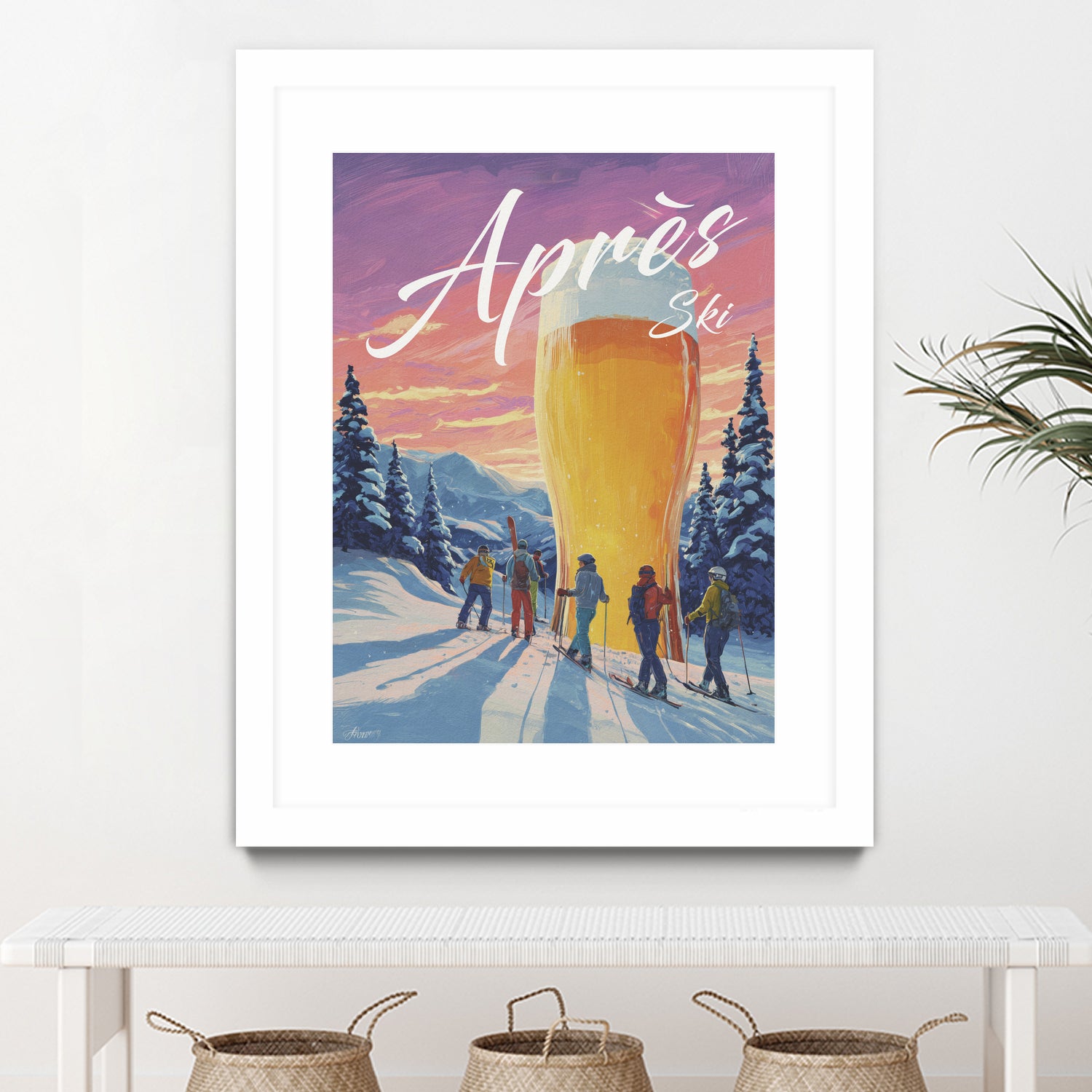 Apres Ski by Andreas Magnusson on GIANT ART - food and drinks ski