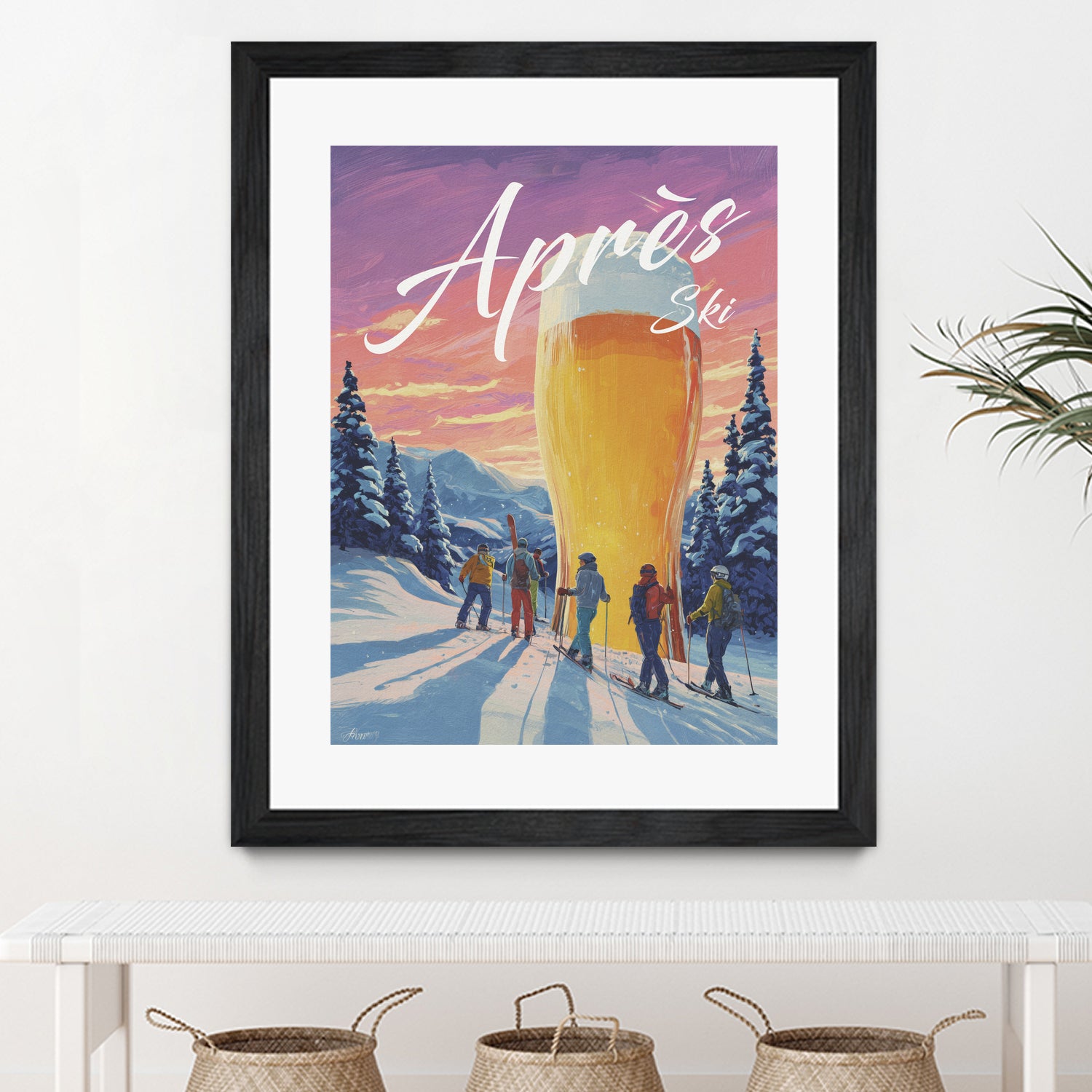 Apres Ski by Andreas Magnusson on GIANT ART - food and drinks ski