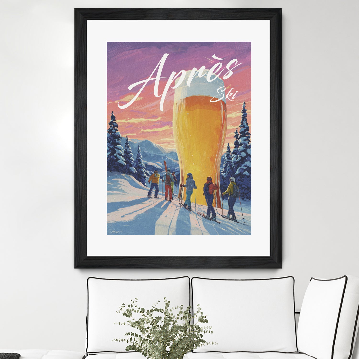 Apres Ski by Andreas Magnusson on GIANT ART - food and drinks ski