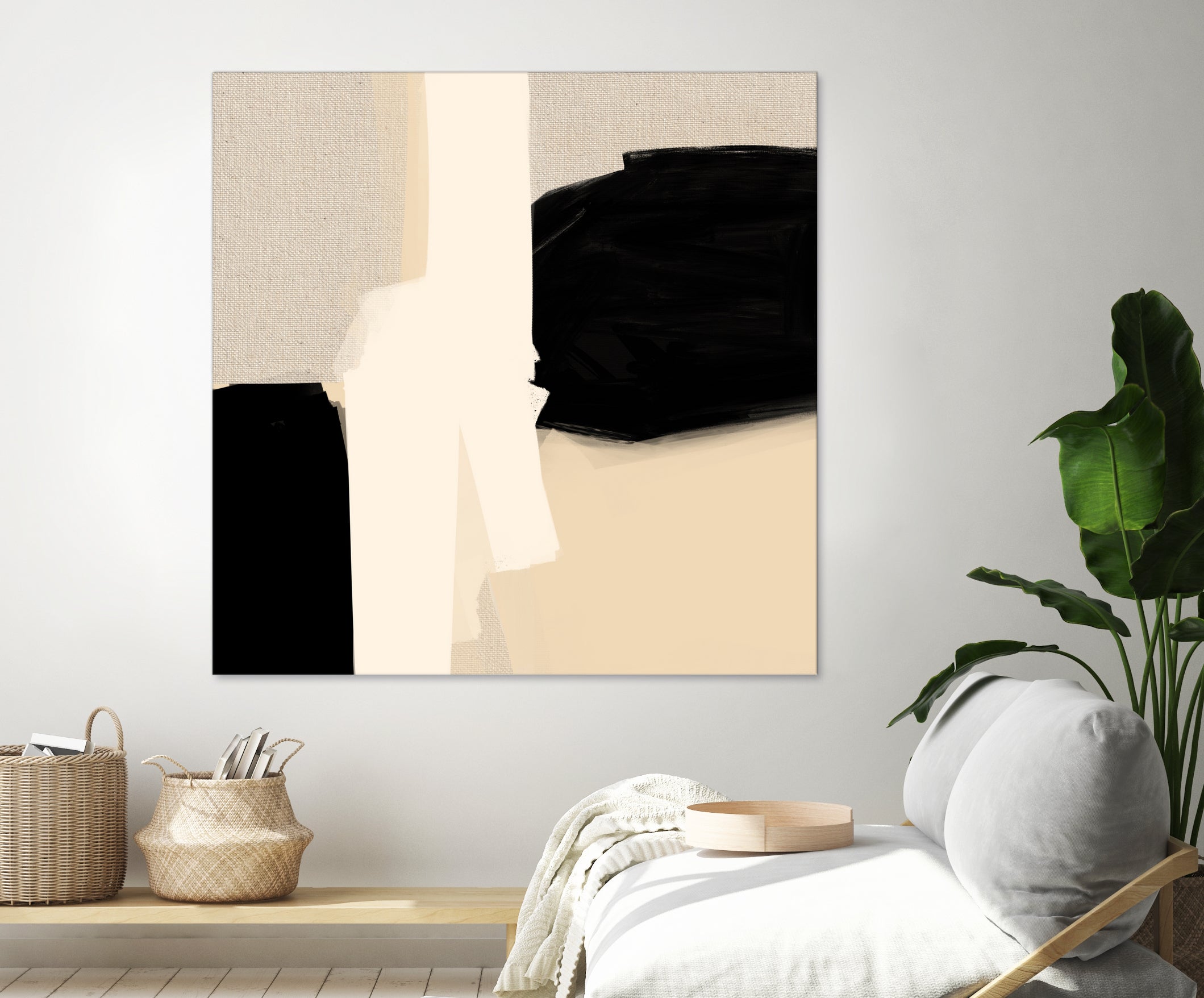 Opposites Attract 5 by Simona Gocan on GIANT ART - illustration neutral tones