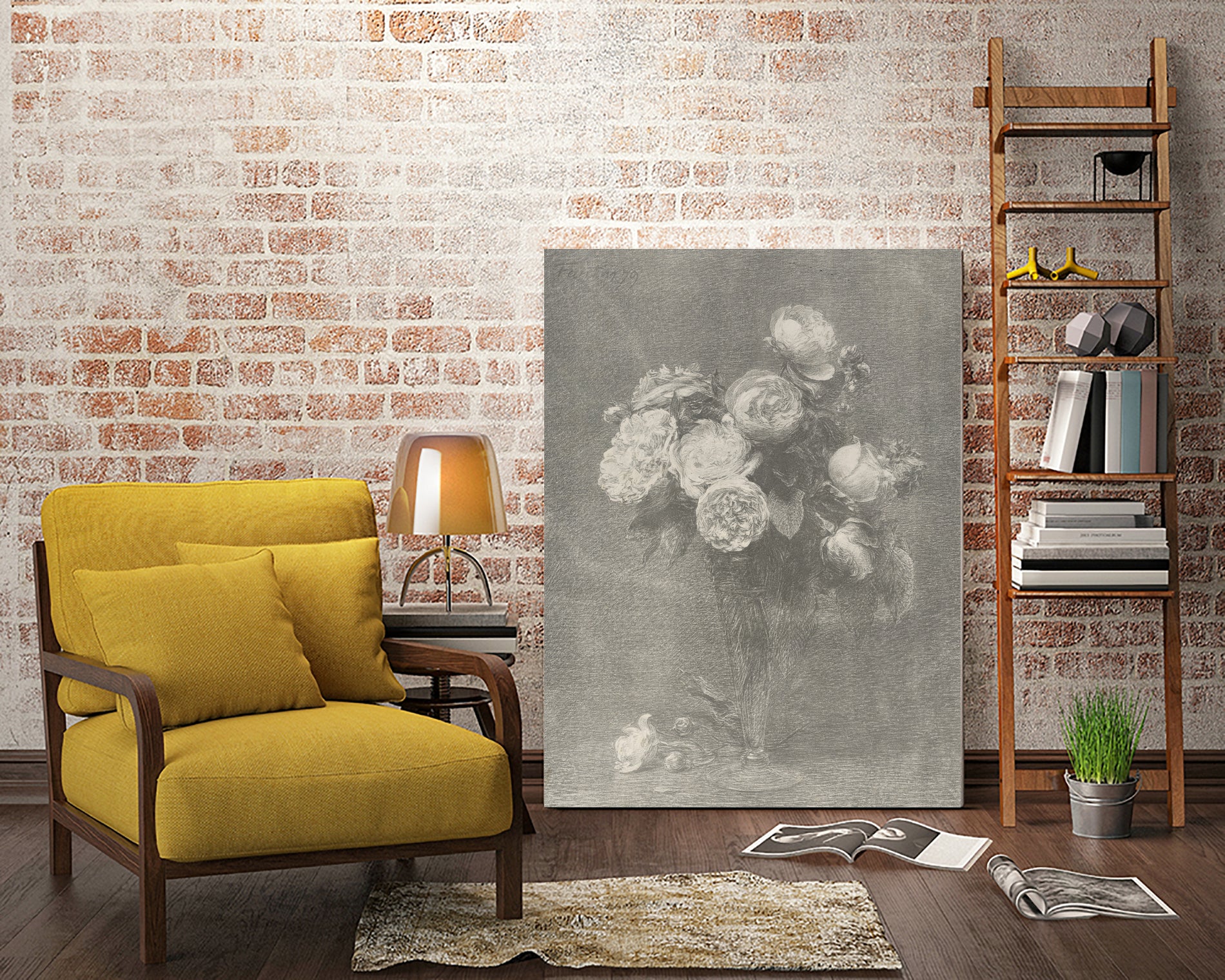 Bouquet of Roses by Henri Fantin Latour on GIANT ART - henri fantin latour