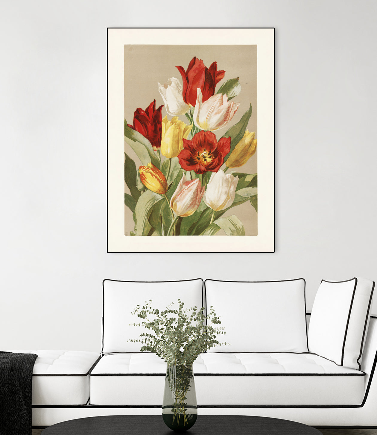 Tulips By Ellen Thayer Fisher by Pictufy on GIANT ART - illustration