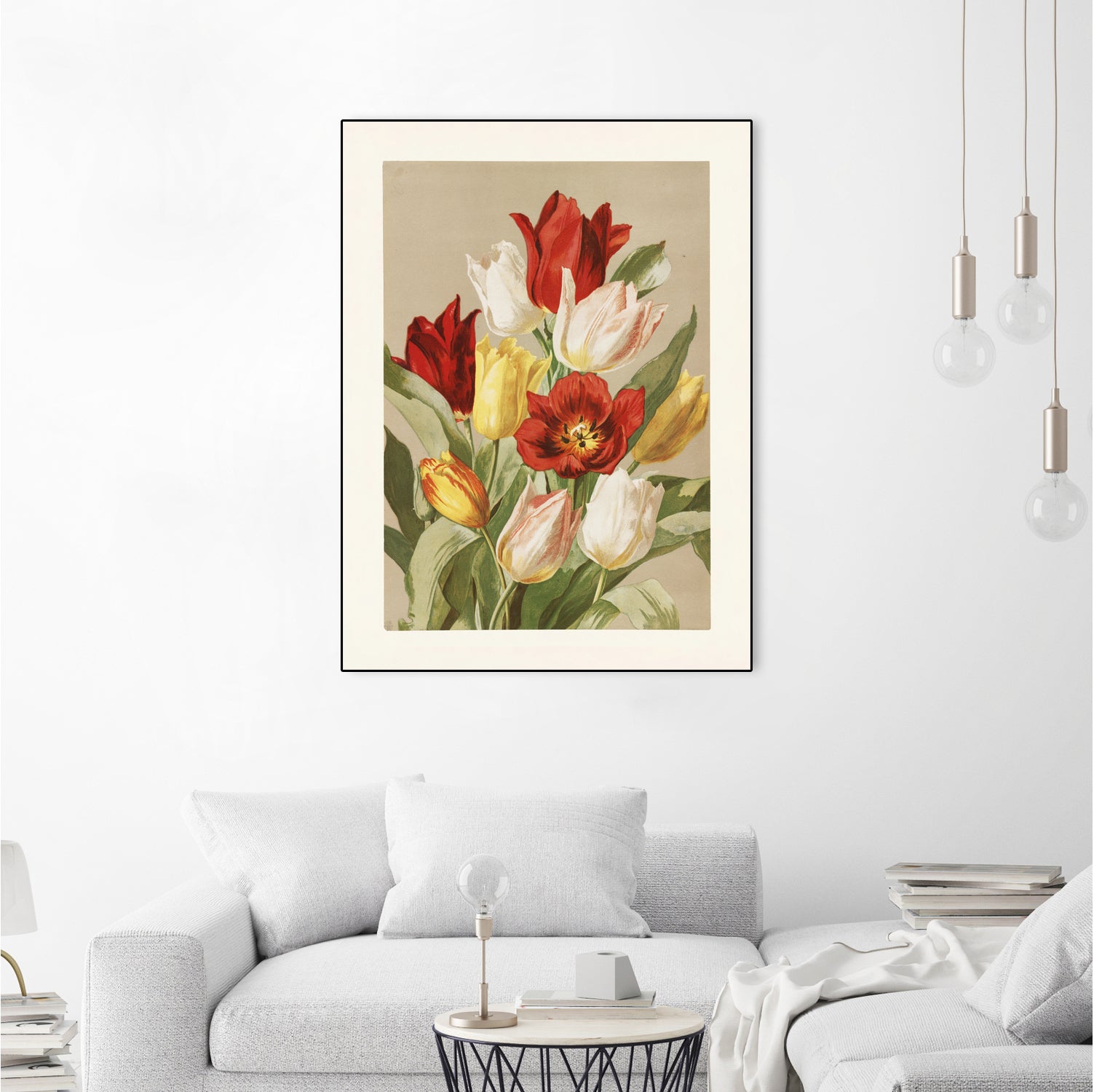 Tulips By Ellen Thayer Fisher by Pictufy on GIANT ART - illustration