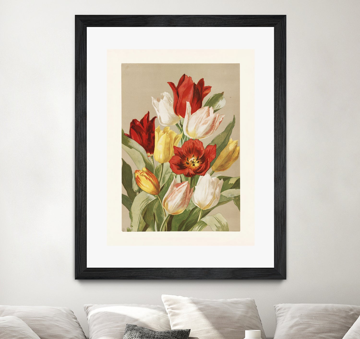 Tulips By Ellen Thayer Fisher by Pictufy on GIANT ART - illustration