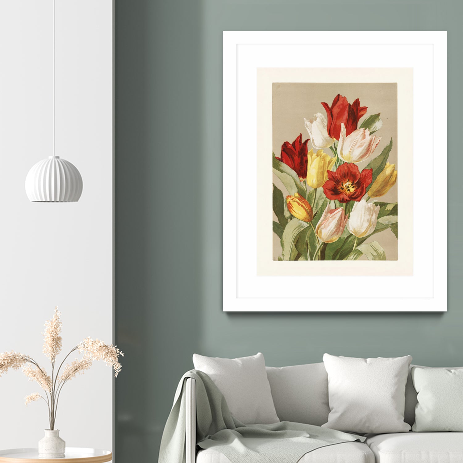 Tulips By Ellen Thayer Fisher by Pictufy on GIANT ART - illustration
