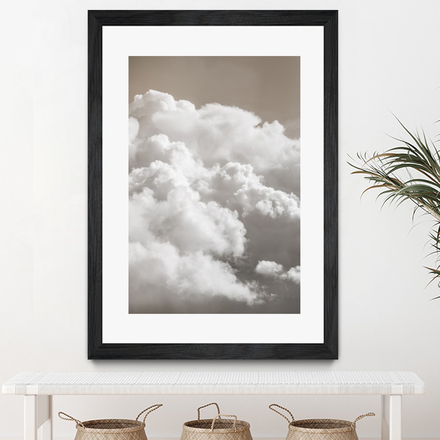 Sandy Clouds by Mareike Bohmer on GIANT ART - cloud