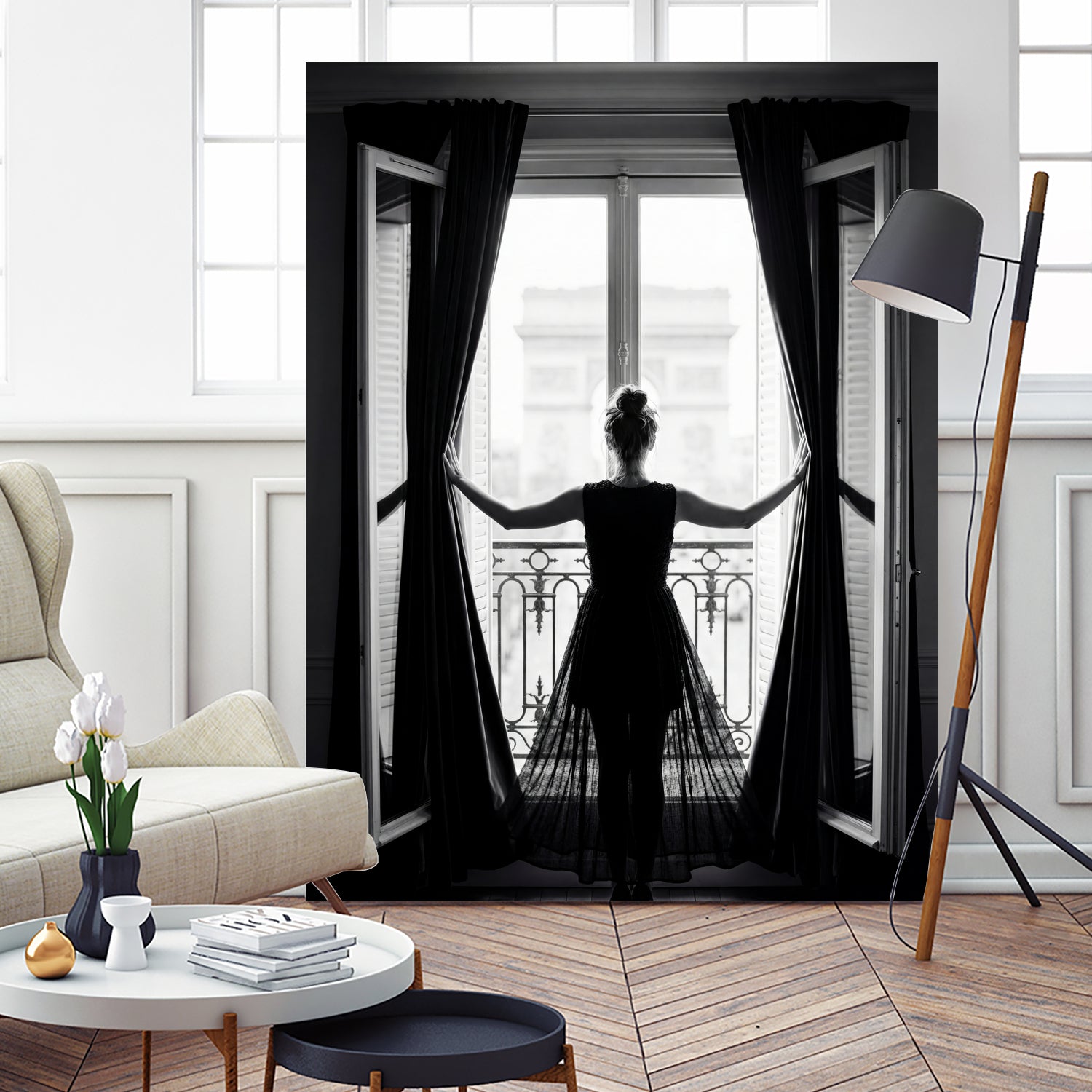 Letting In Daylight by Andreas Magnusson on GIANT ART - illustration black and white