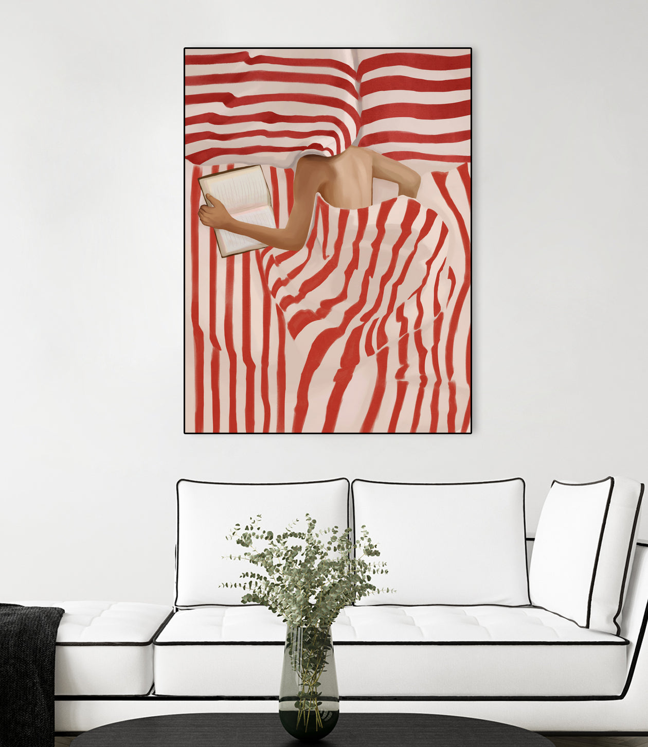 Between the Lines by Flow Line on GIANT ART - illustration stripes