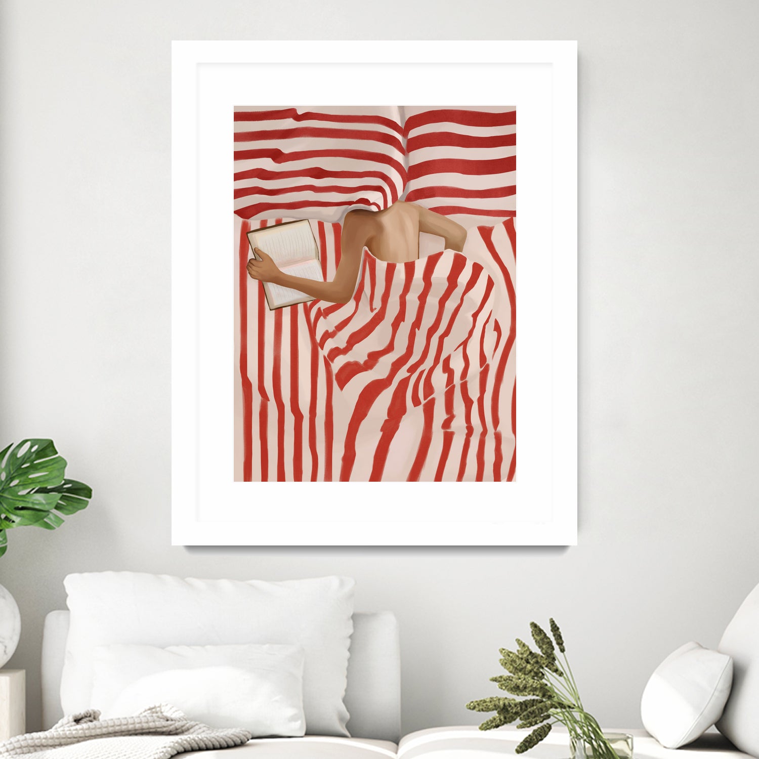 Between the Lines by Flow Line on GIANT ART - illustration stripes