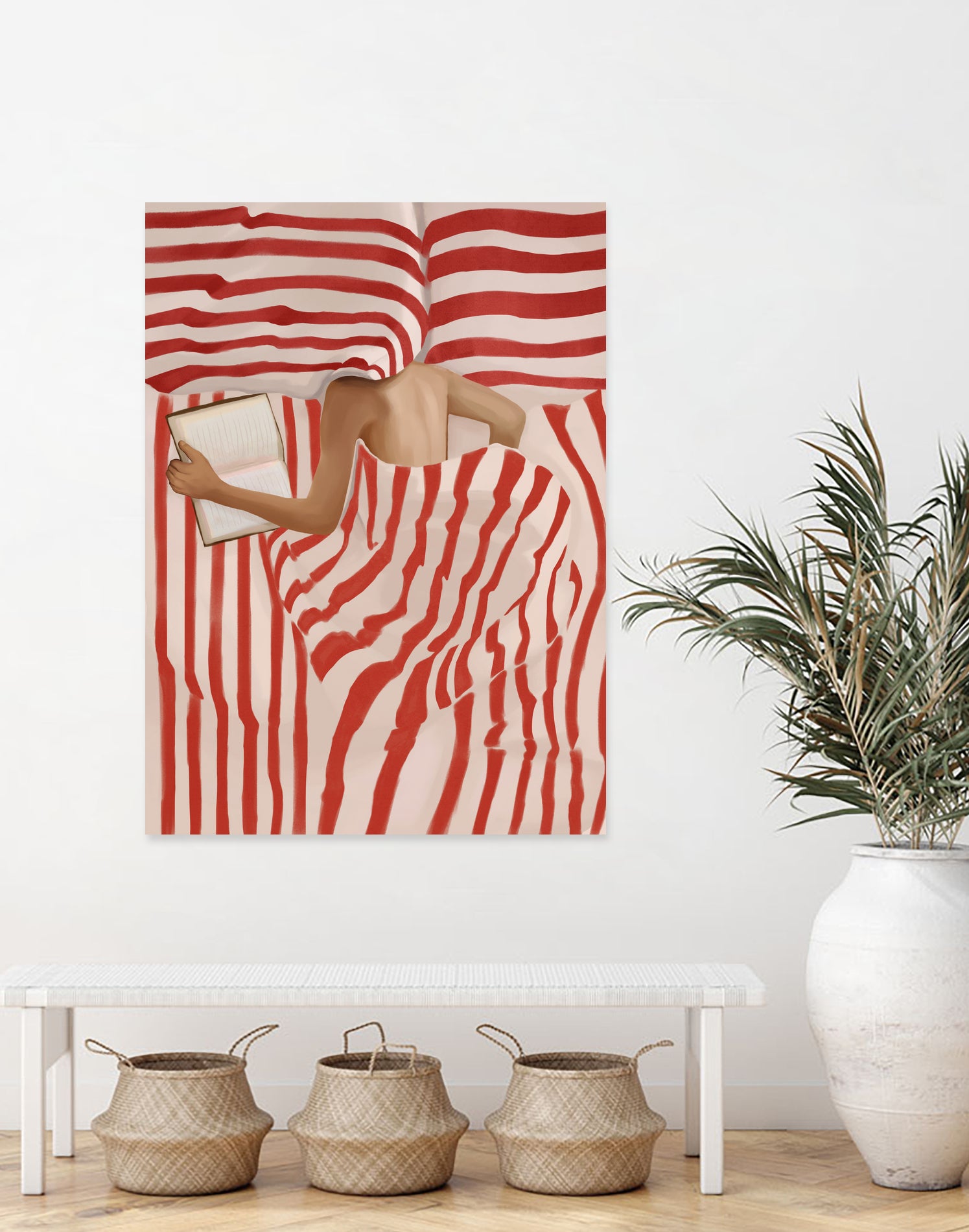 Between the Lines by Flow Line on GIANT ART - illustration stripes