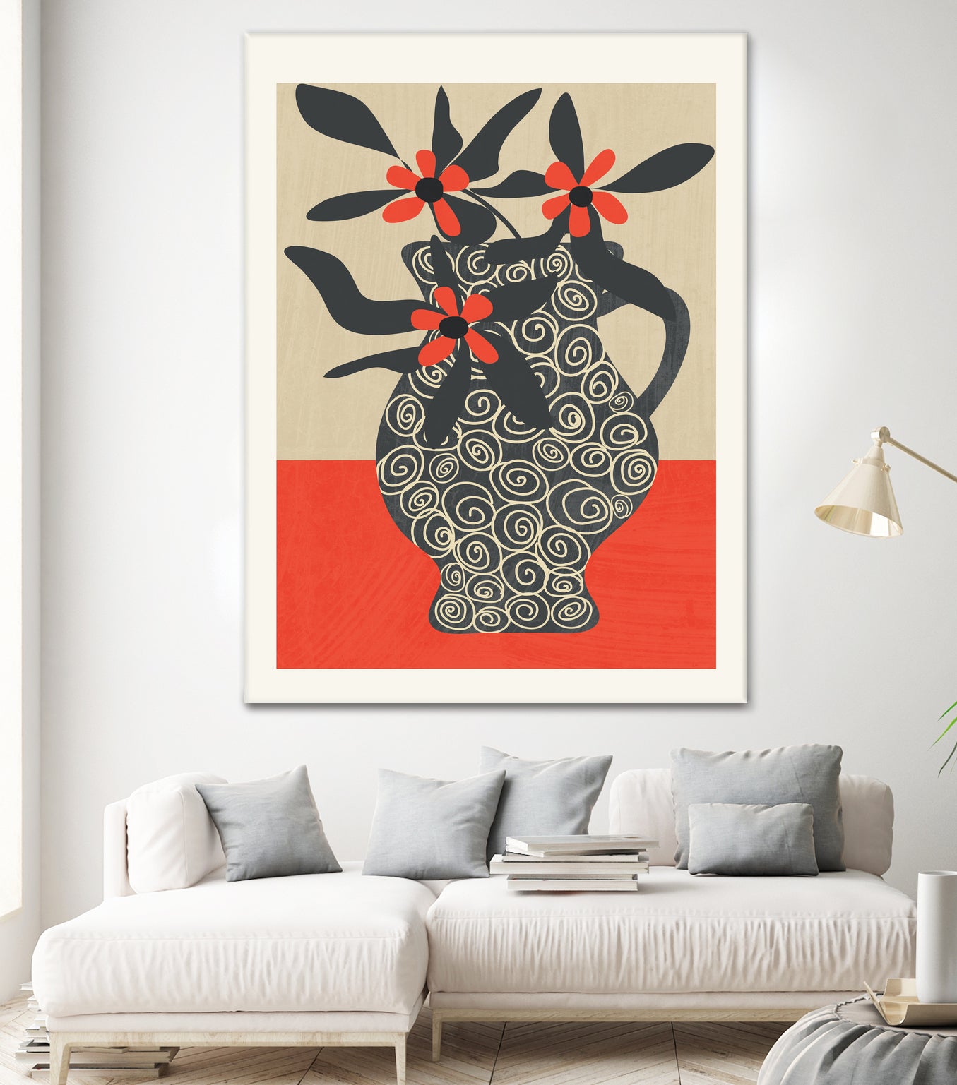 Modern Bloom by Flow Line on GIANT ART - illustration abstract