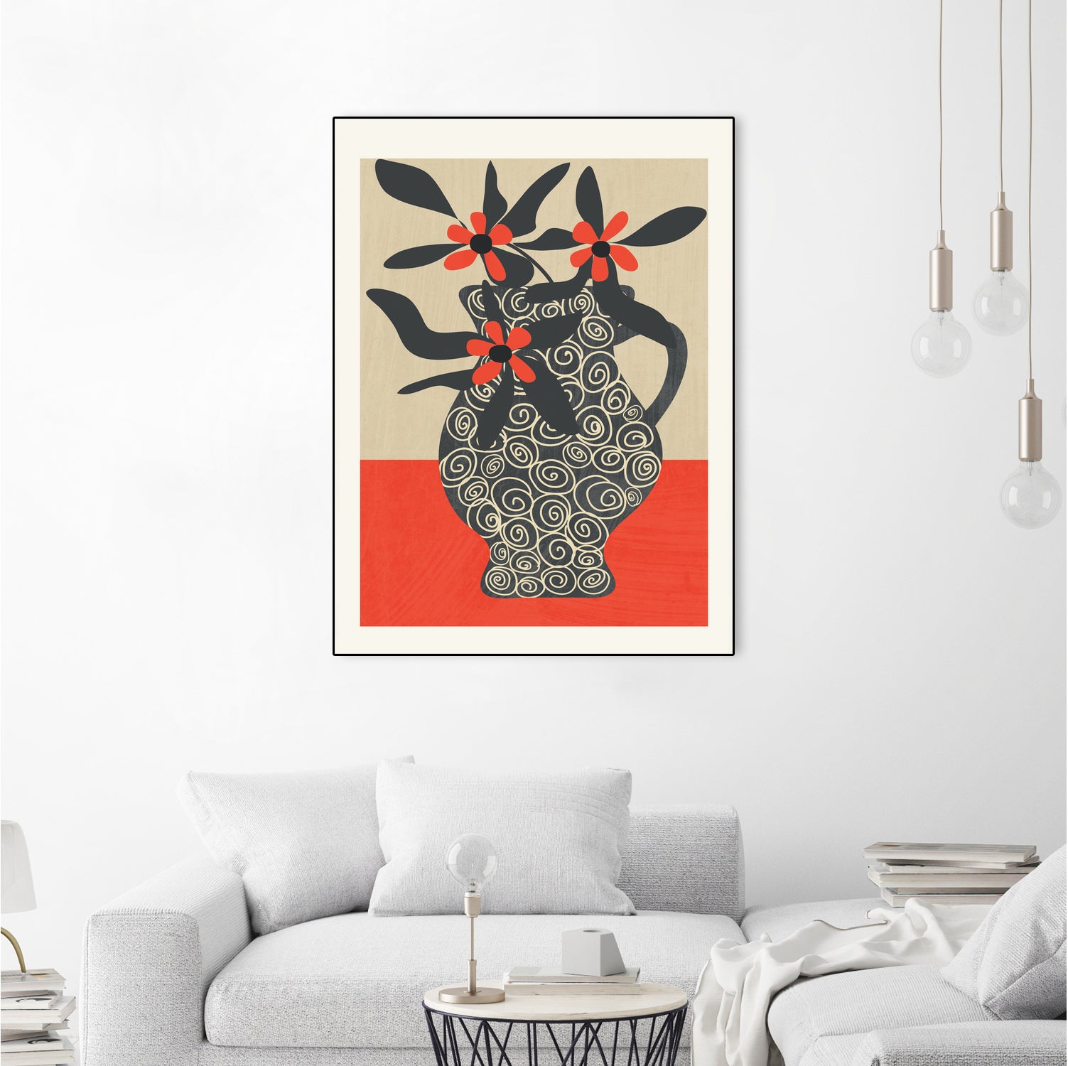 Modern Bloom by Flow Line on GIANT ART - illustration abstract