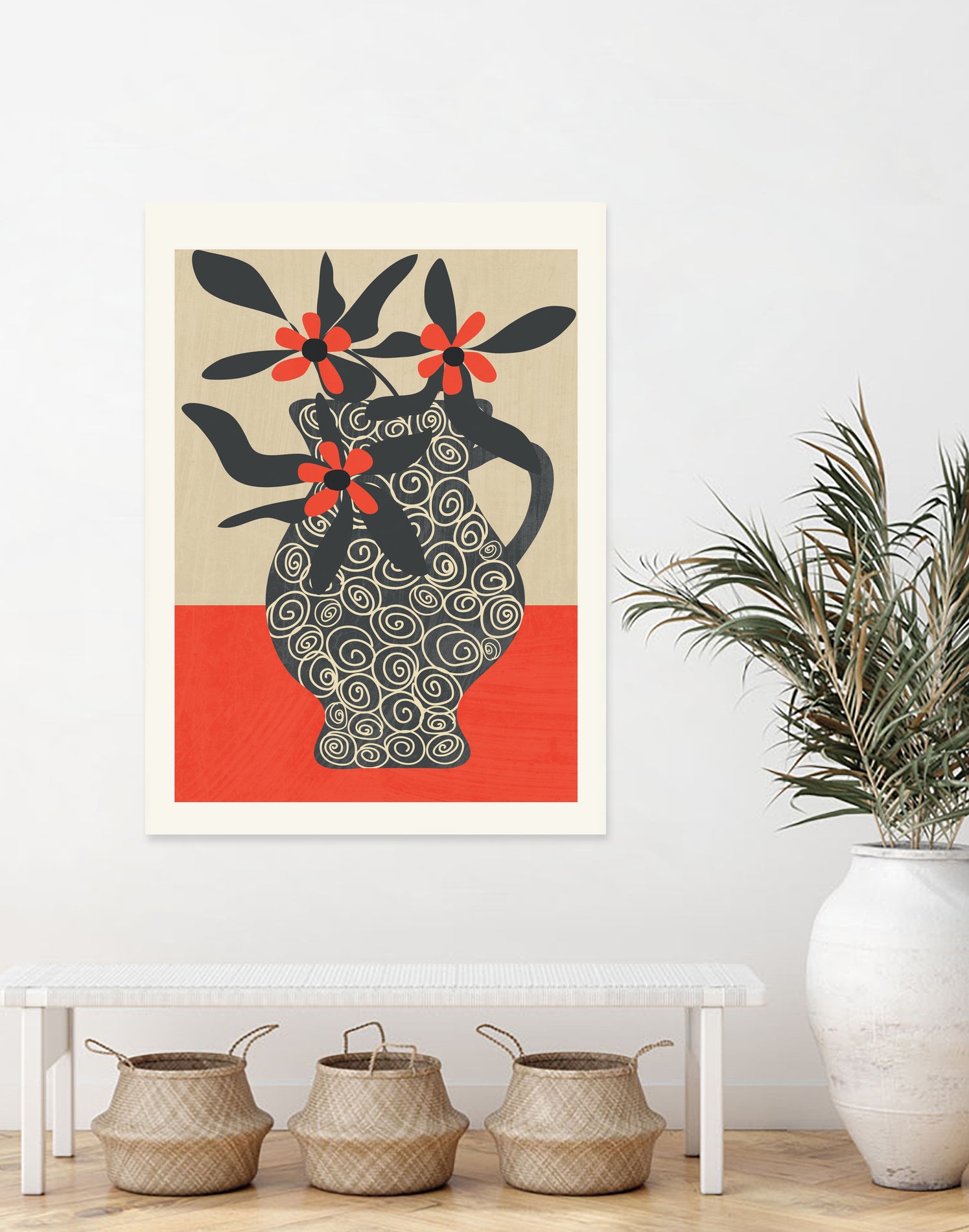 Modern Bloom by Flow Line on GIANT ART - illustration abstract