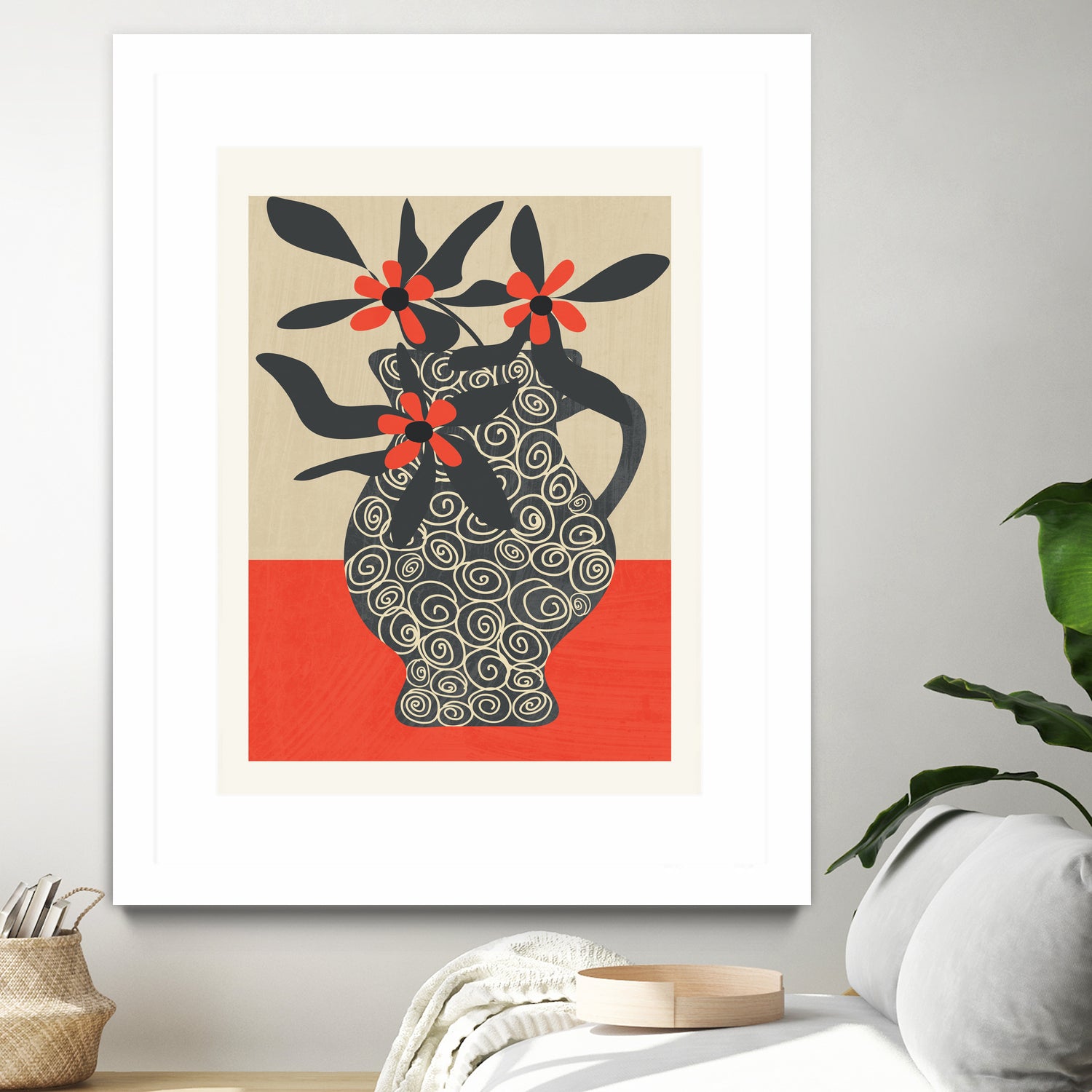 Modern Bloom by Flow Line on GIANT ART - illustration abstract