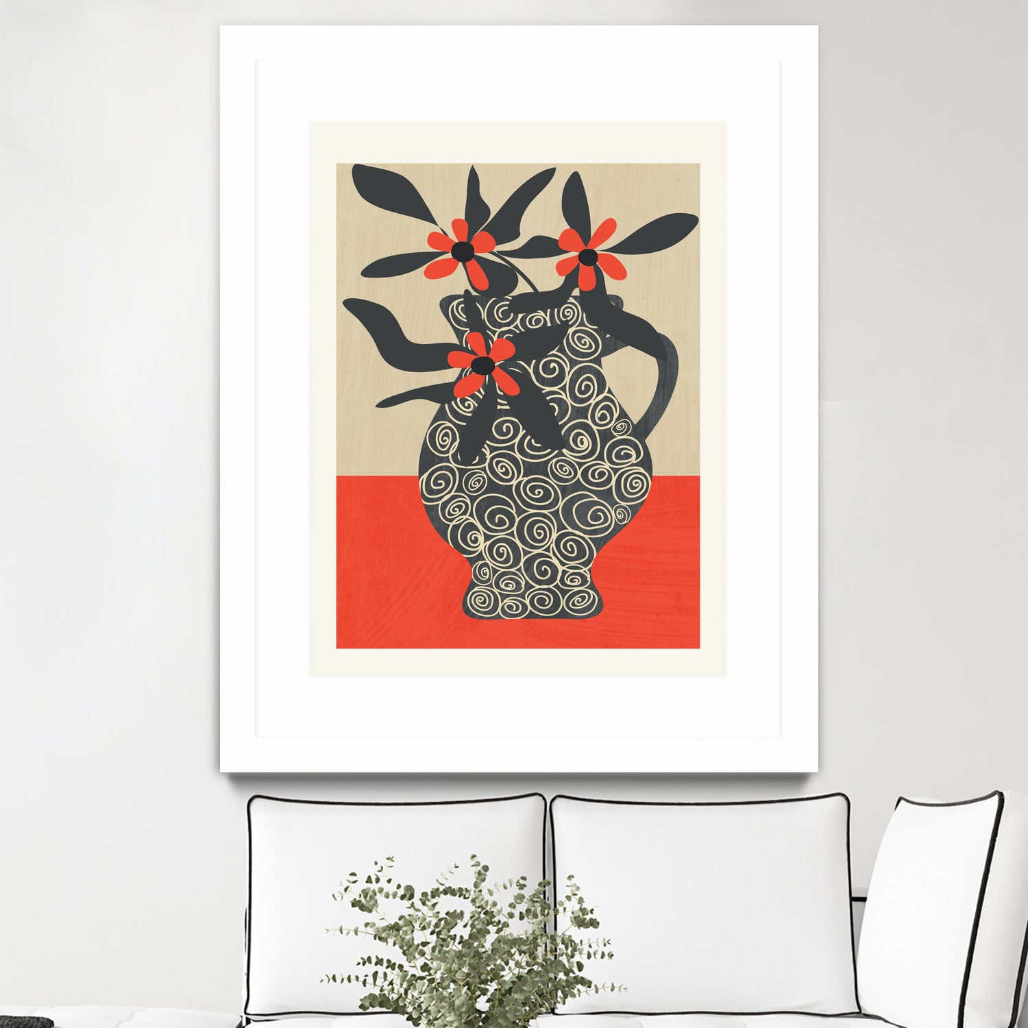 Modern Bloom by Flow Line on GIANT ART - illustration abstract
