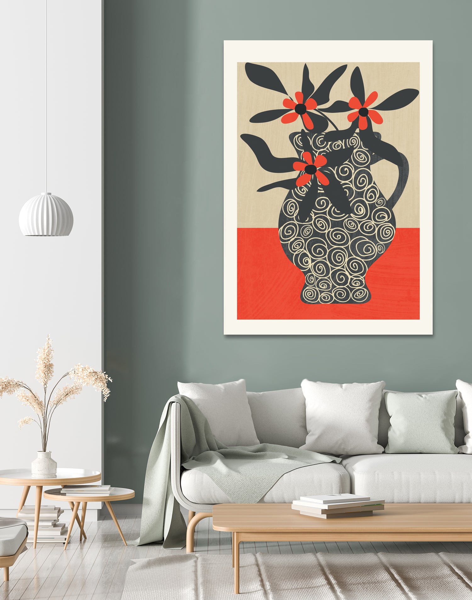 Modern Bloom by Flow Line on GIANT ART - illustration abstract