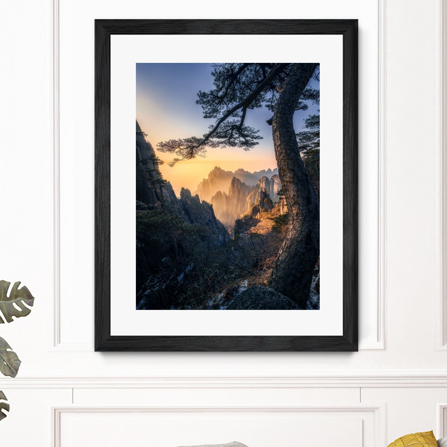 Forests towering over endless mountains by Yuan Cui on GIANT ART - photography