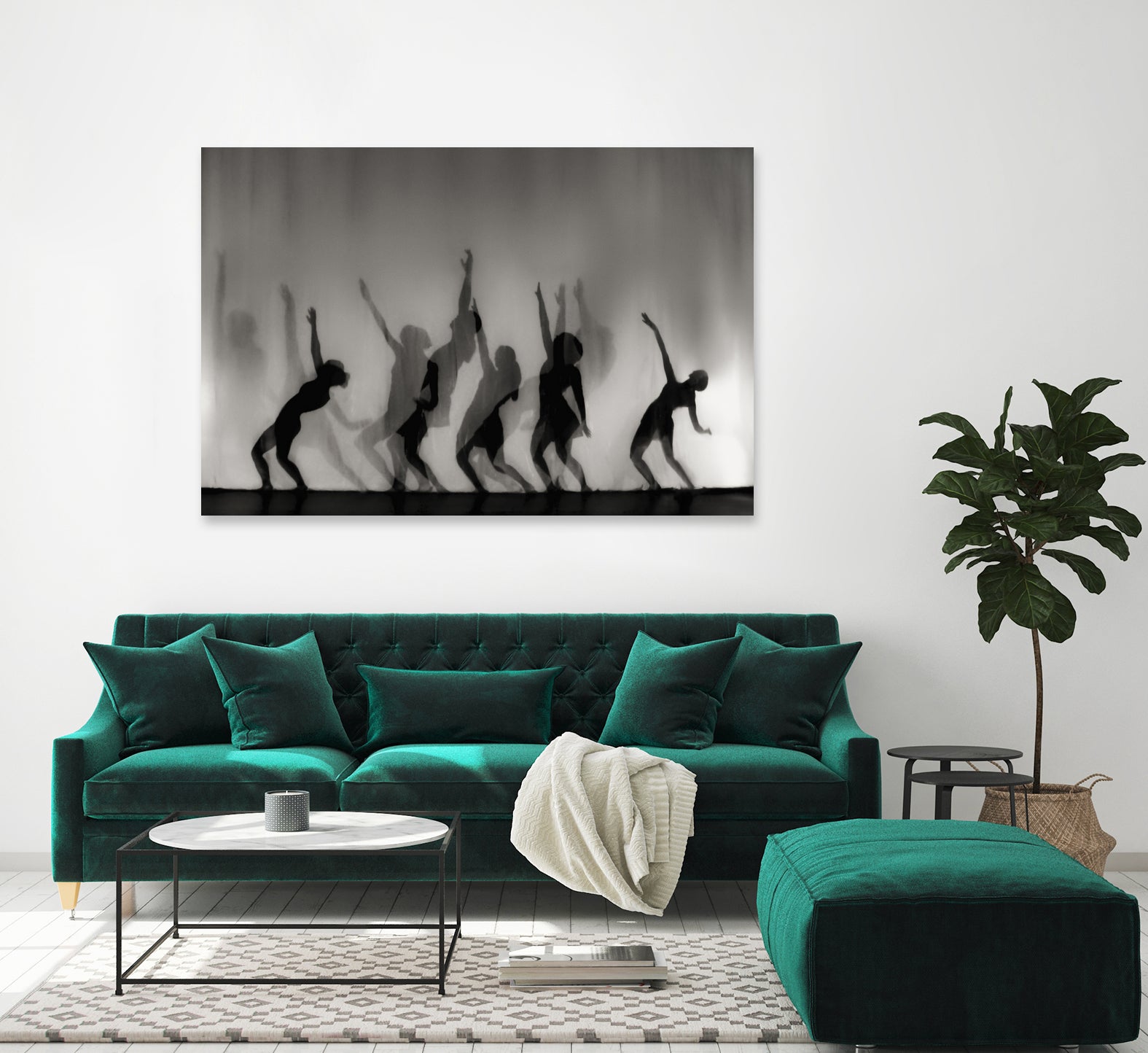 Dance is the language of the soul ... by Yvette on GIANT ART - abstract dance