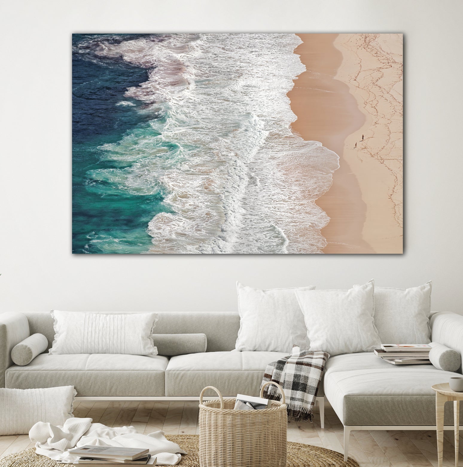 Where the Ocean Ends... by Andreas on GIANT ART - green landscape ocean