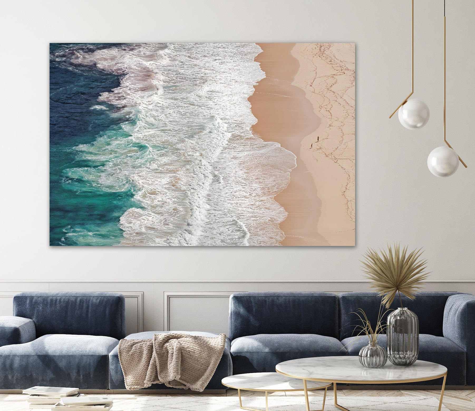 Where the Ocean Ends... by Andreas on GIANT ART - green landscape ocean