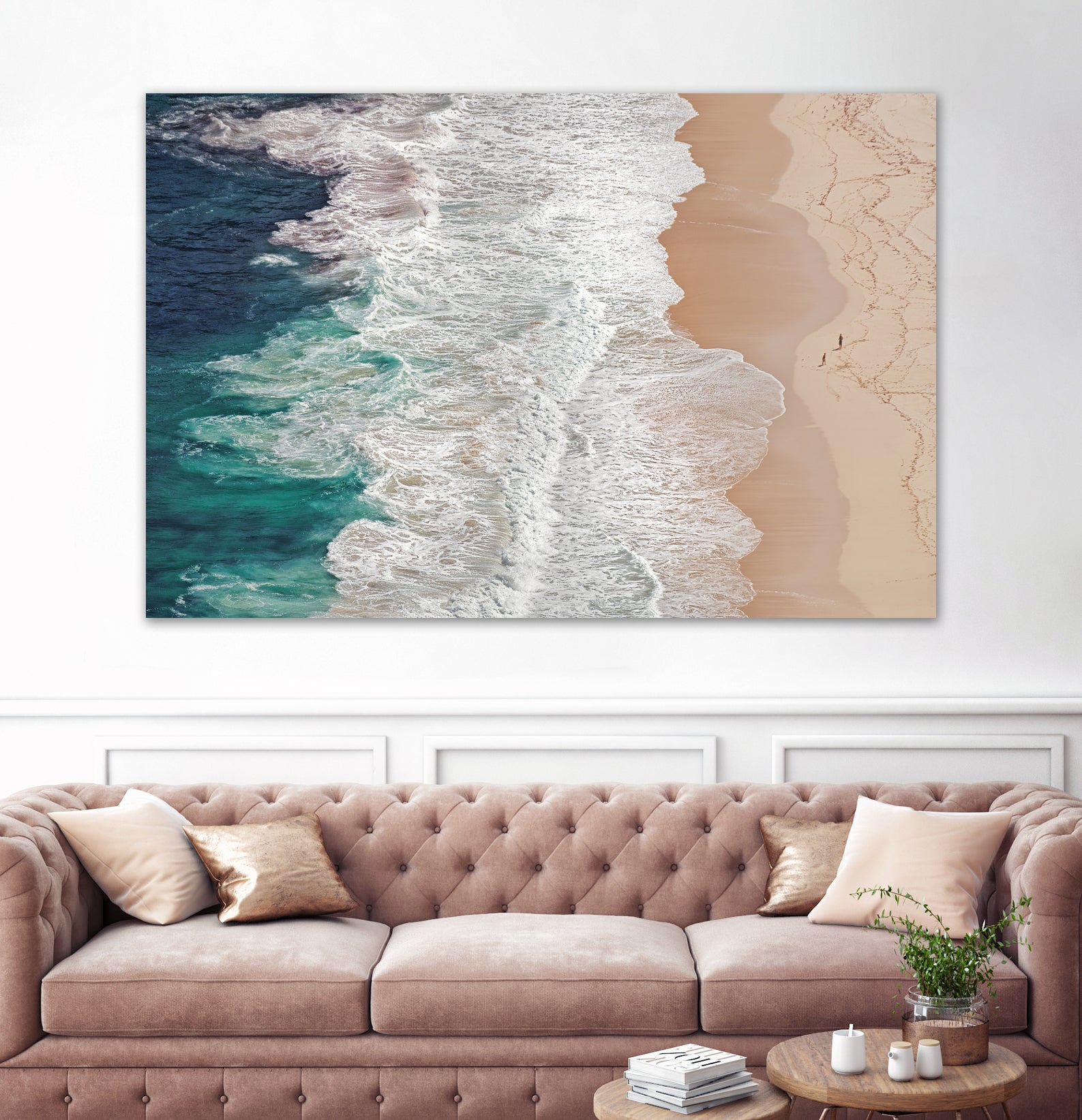 Where the Ocean Ends... by Andreas on GIANT ART - green landscape ocean