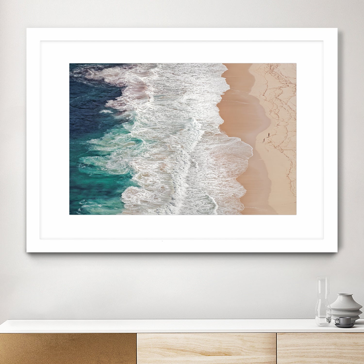 Where the Ocean Ends... by Andreas on GIANT ART - green landscape ocean