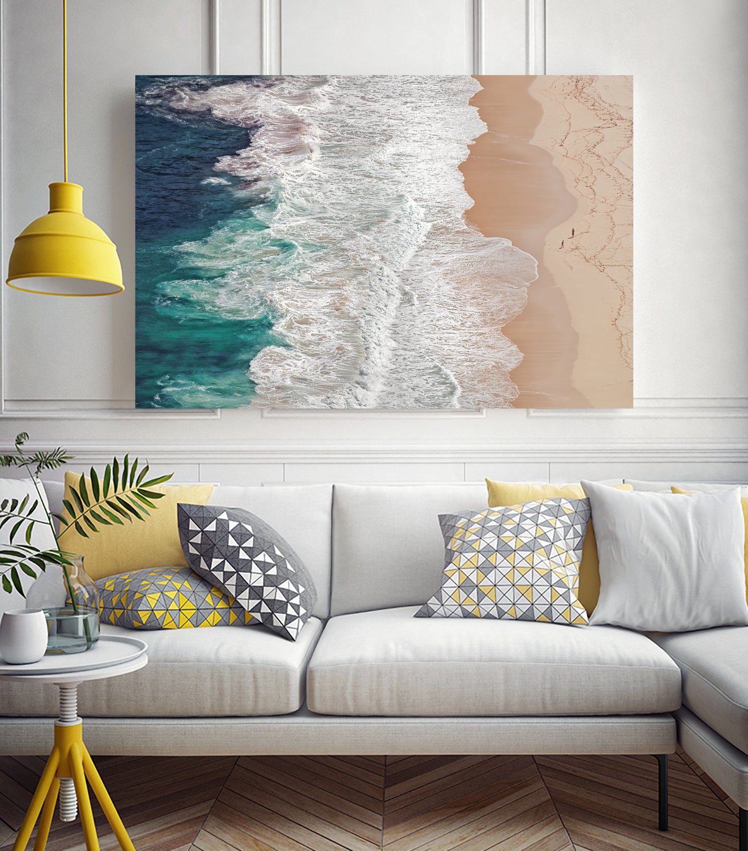 Where the Ocean Ends... by Andreas on GIANT ART - green landscape ocean