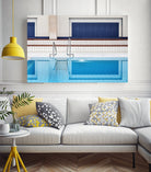 swimming by Renate on GIANT ART - abstract indoor