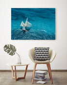 Croisement bleu by Marc on GIANT ART - landscape ship