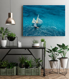 Croisement bleu by Marc on GIANT ART - landscape ship