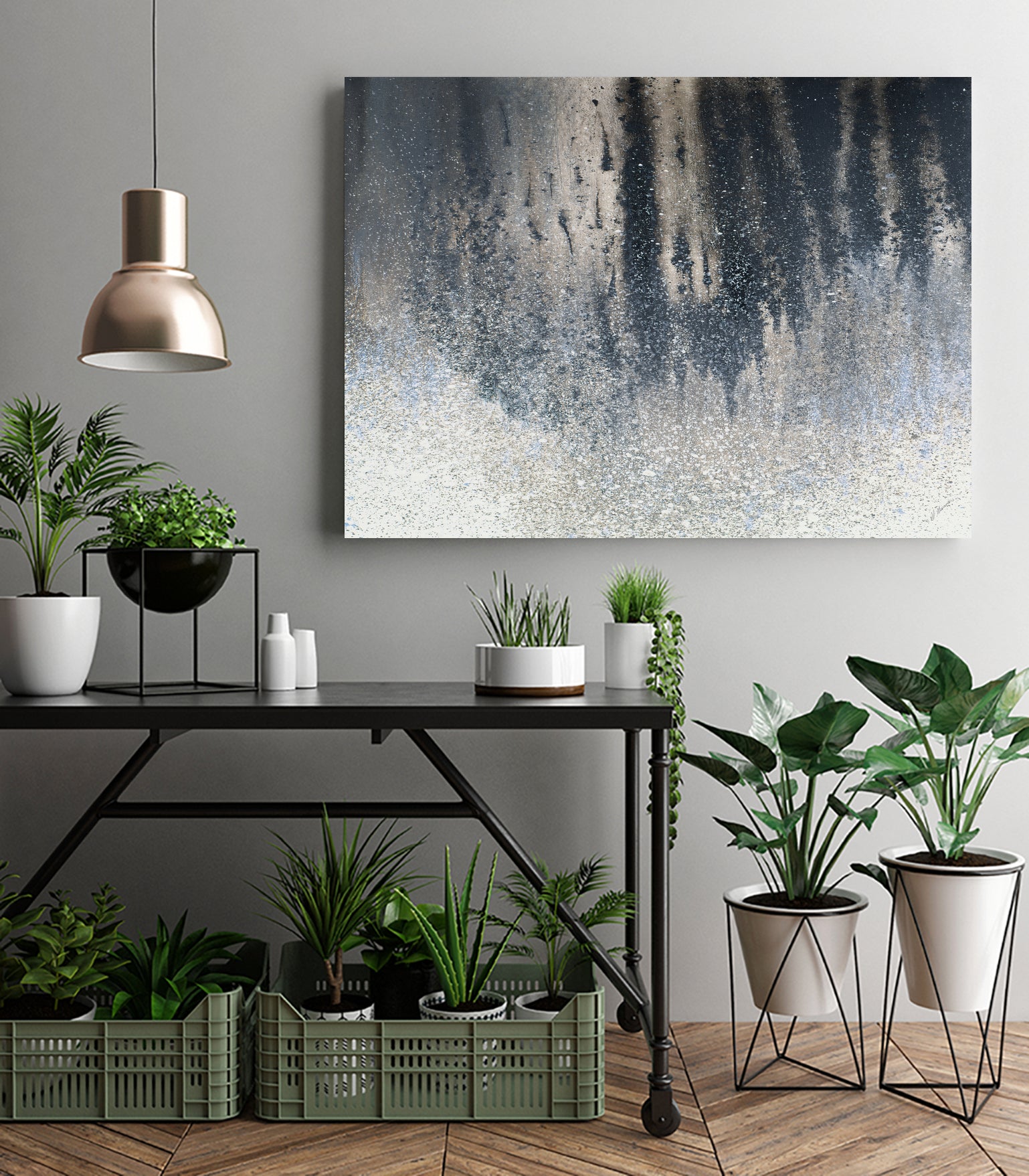 Summer Woods by M. Mercado on GIANT ART - abstract summer